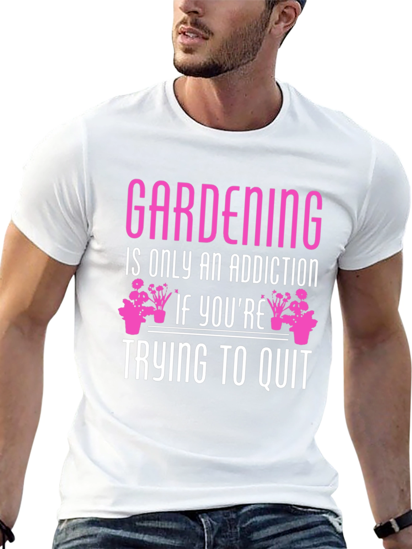 Gardening Addiction Graphic Tee
