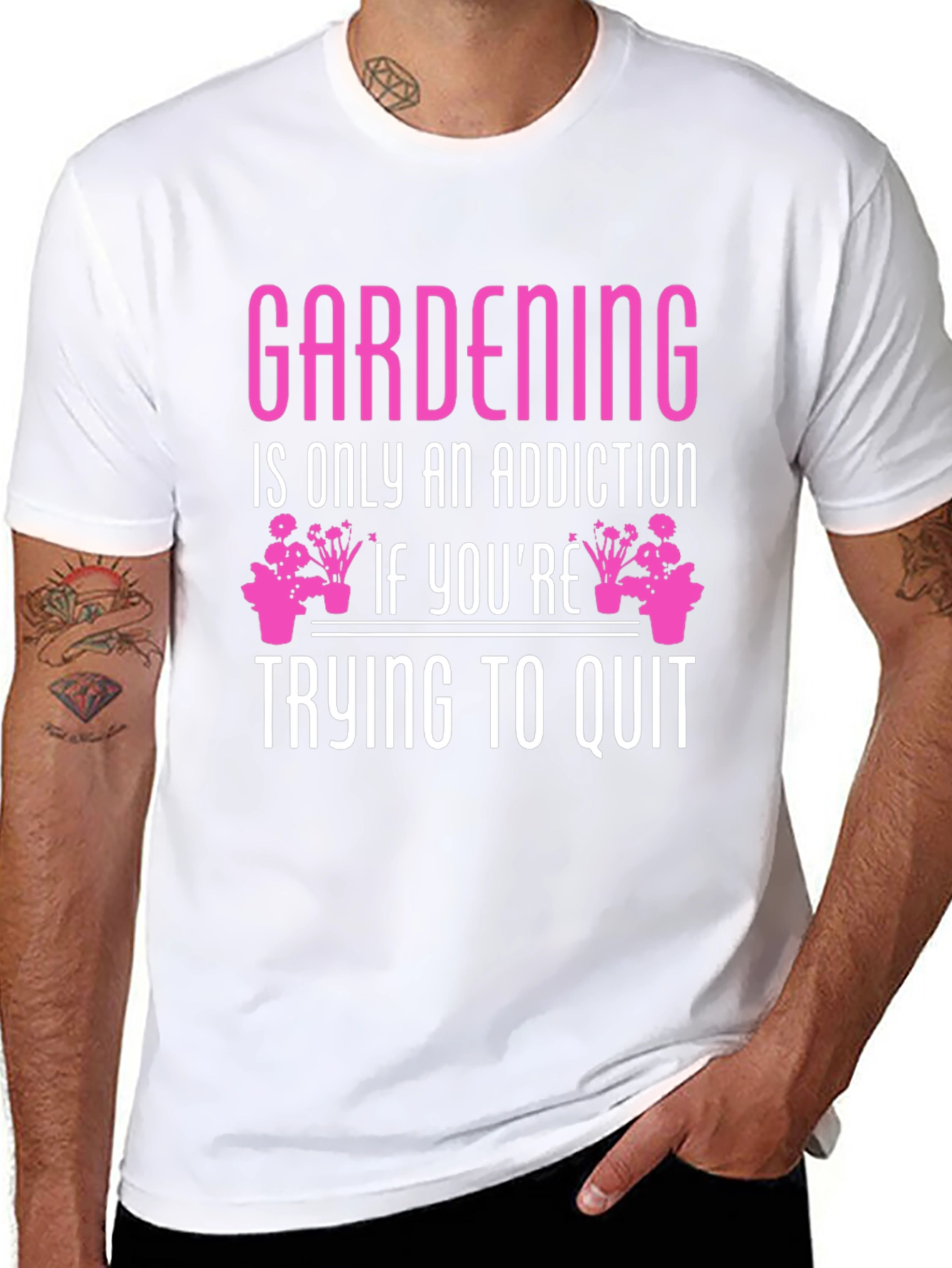 Gardening Addiction Graphic Tee