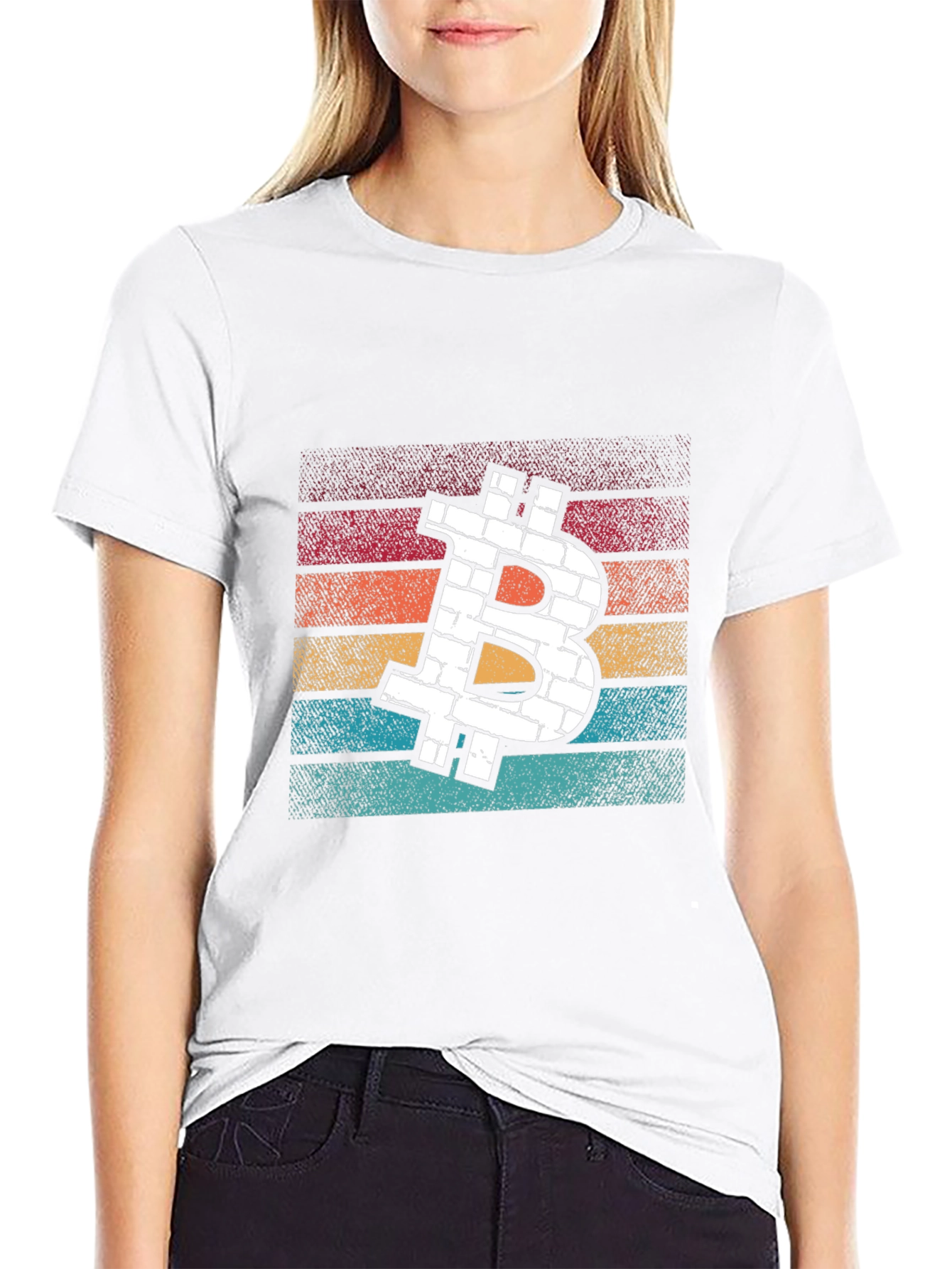 Bitcoin Brick Retro T-Shirt