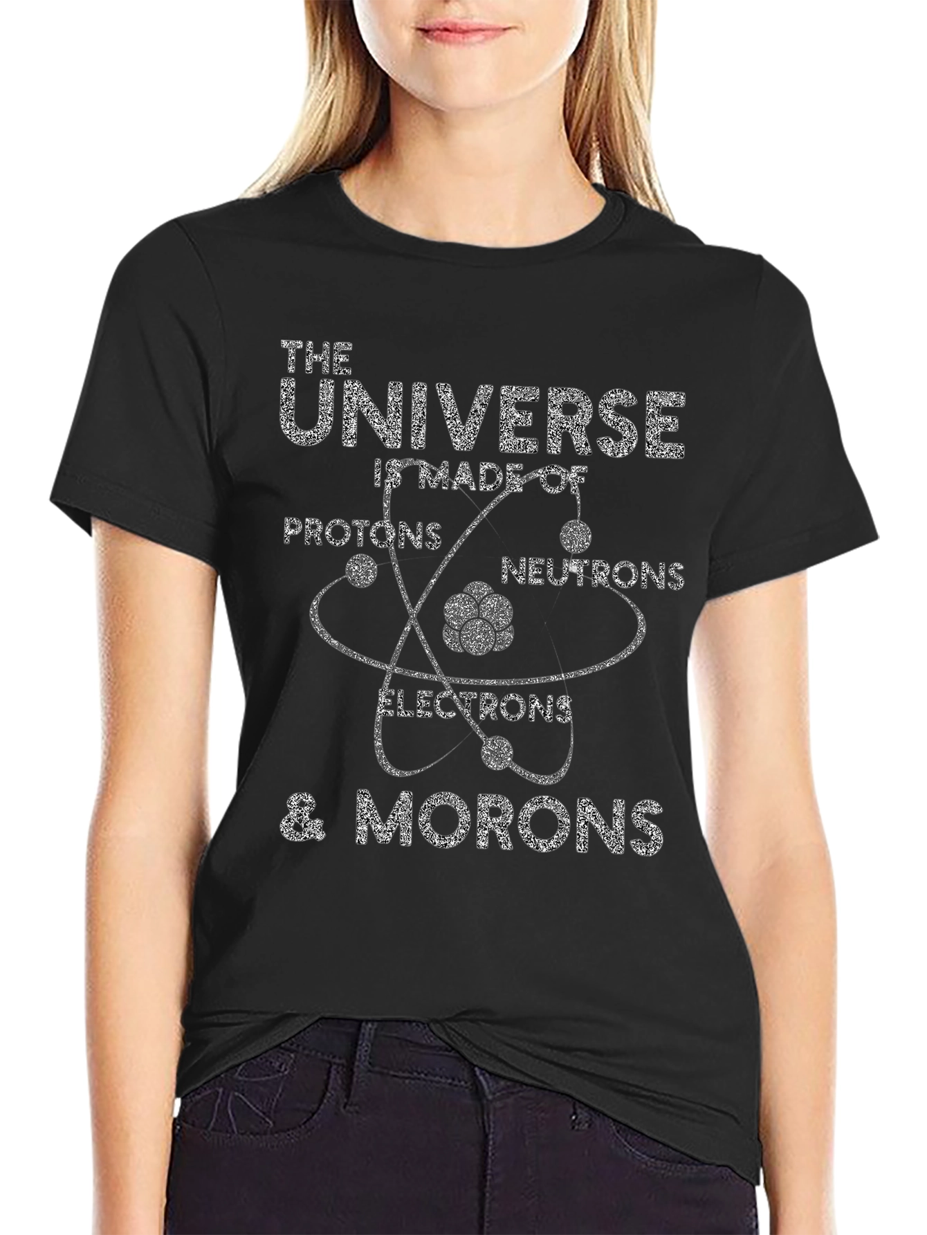 Funny Universe Science Humor Graphic T-Shirt
