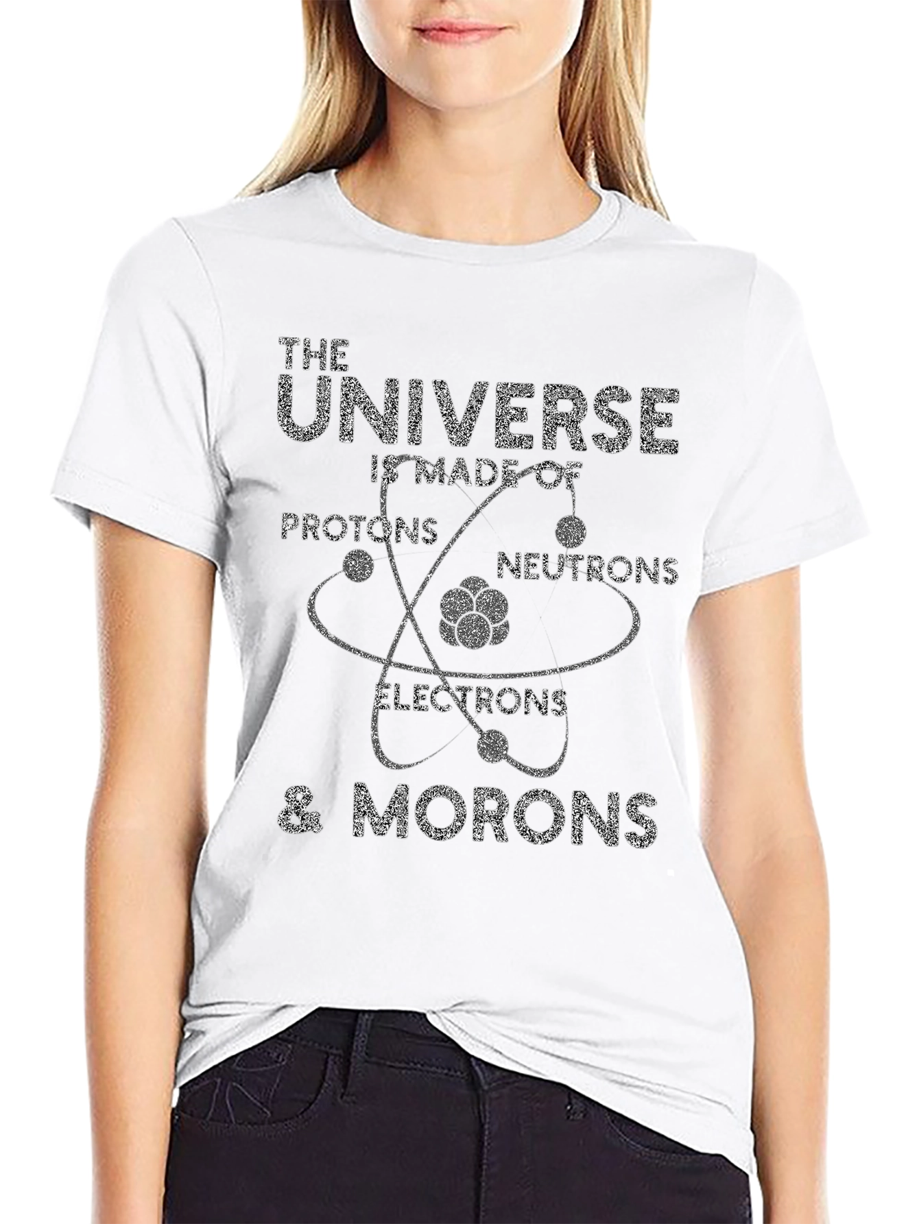 Funny Universe Science Humor Graphic T-Shirt
