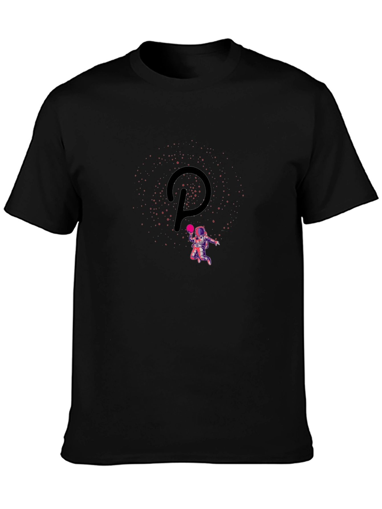 Astronaut Polkadot Crypto T-Shirt