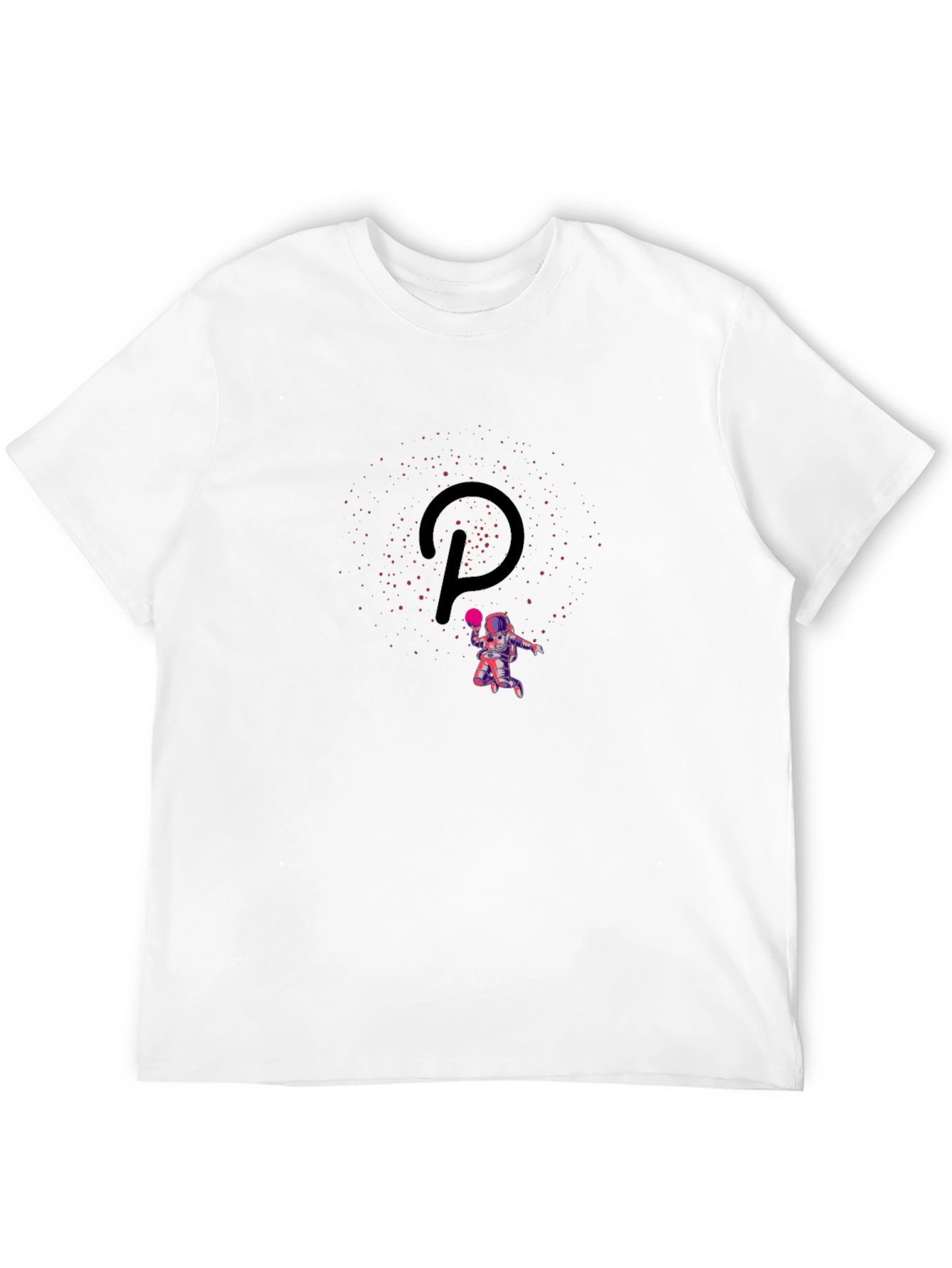 Astronaut Polkadot Crypto T-Shirt
