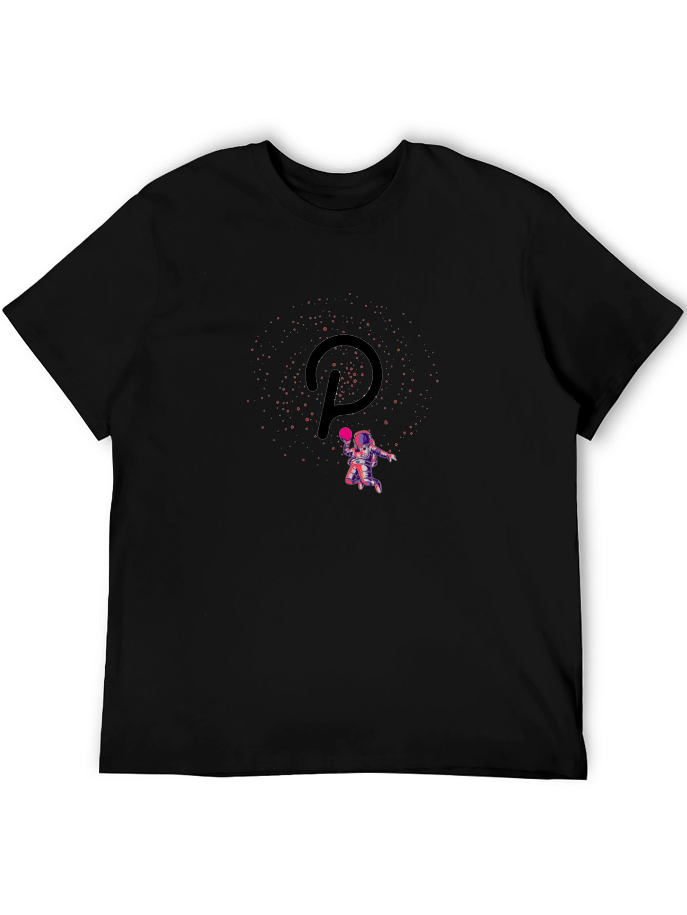Astronaut Polkadot Crypto T-Shirt