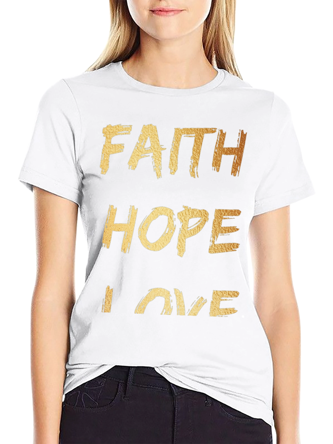 Faith Hope Love Graphic Tee