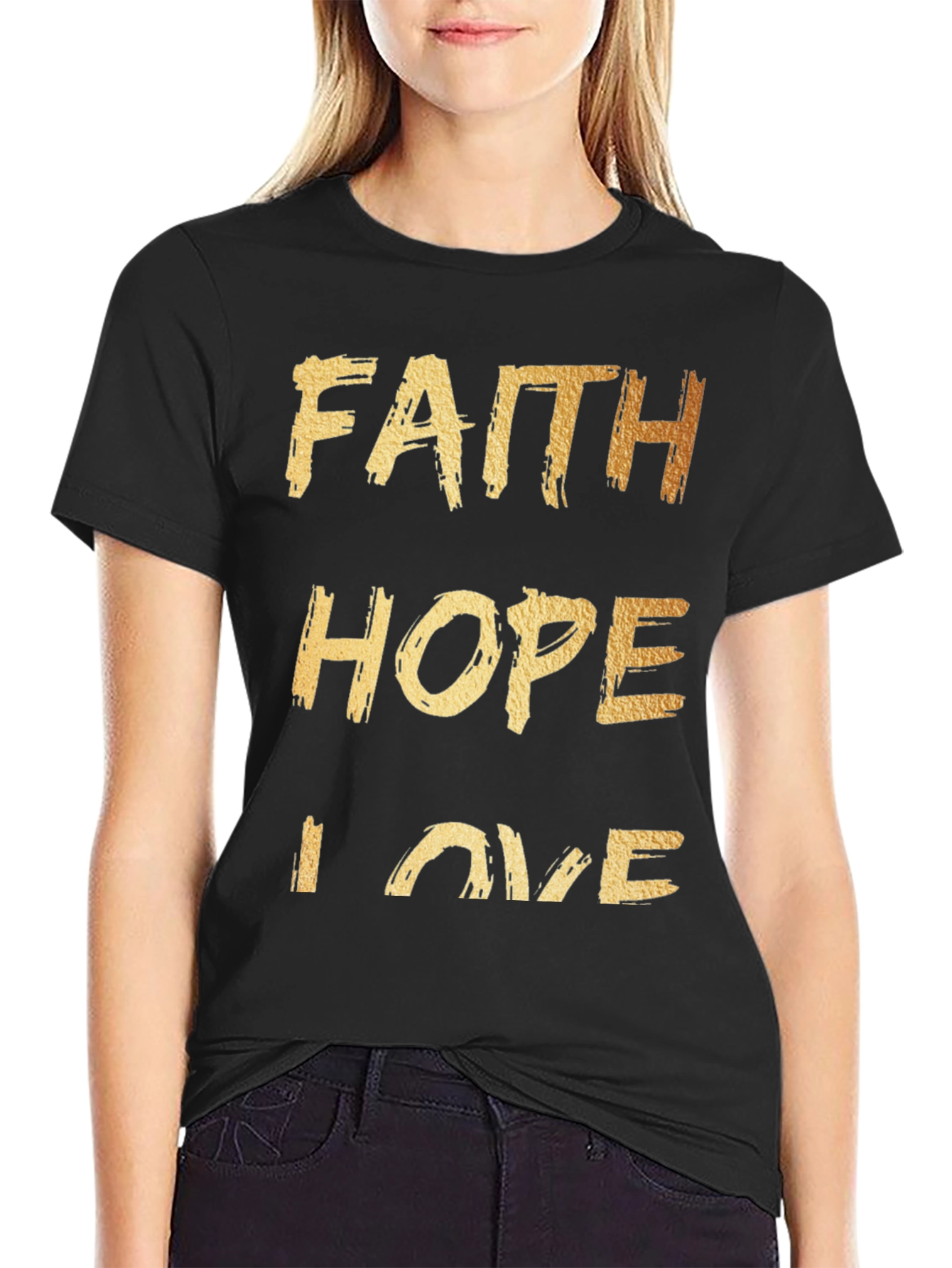 Faith Hope Love Graphic Tee
