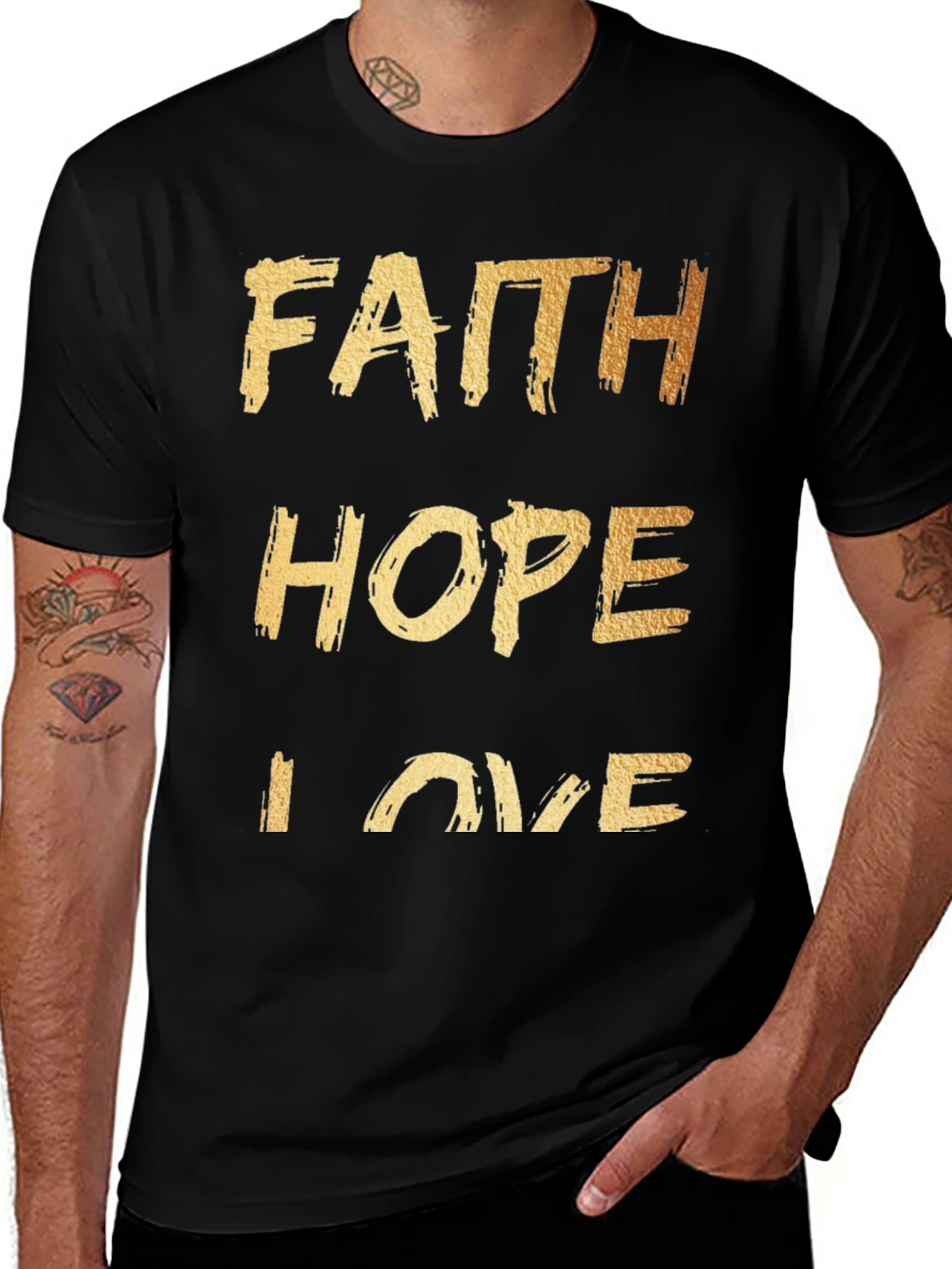 Faith Hope Love Graphic Tee