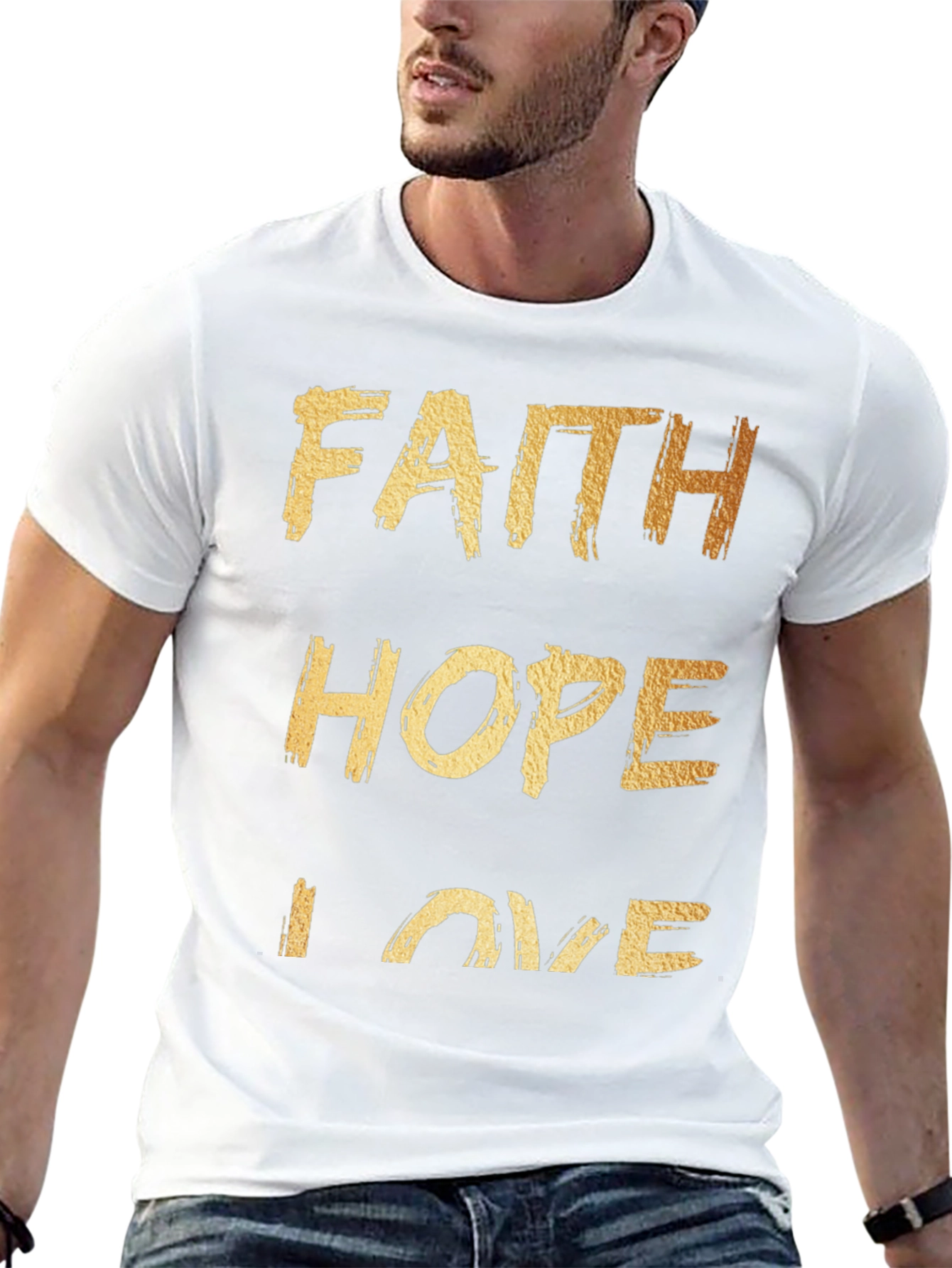 Faith Hope Love Graphic Tee