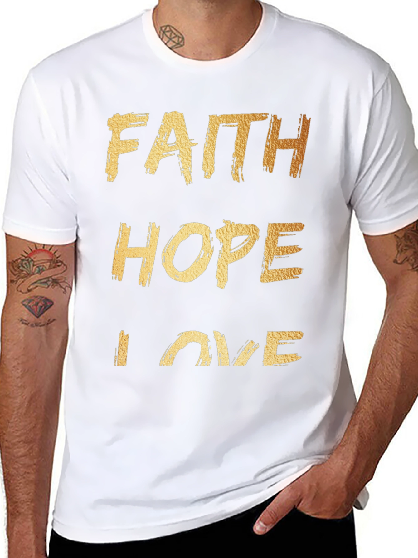 Faith Hope Love Graphic Tee