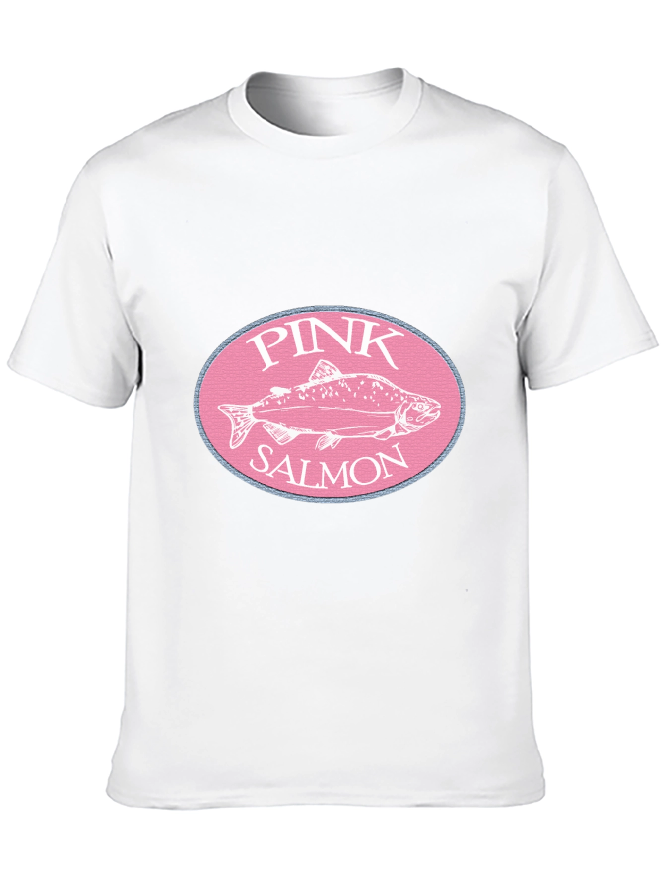 Pink Salmon Graphic T-Shirt
