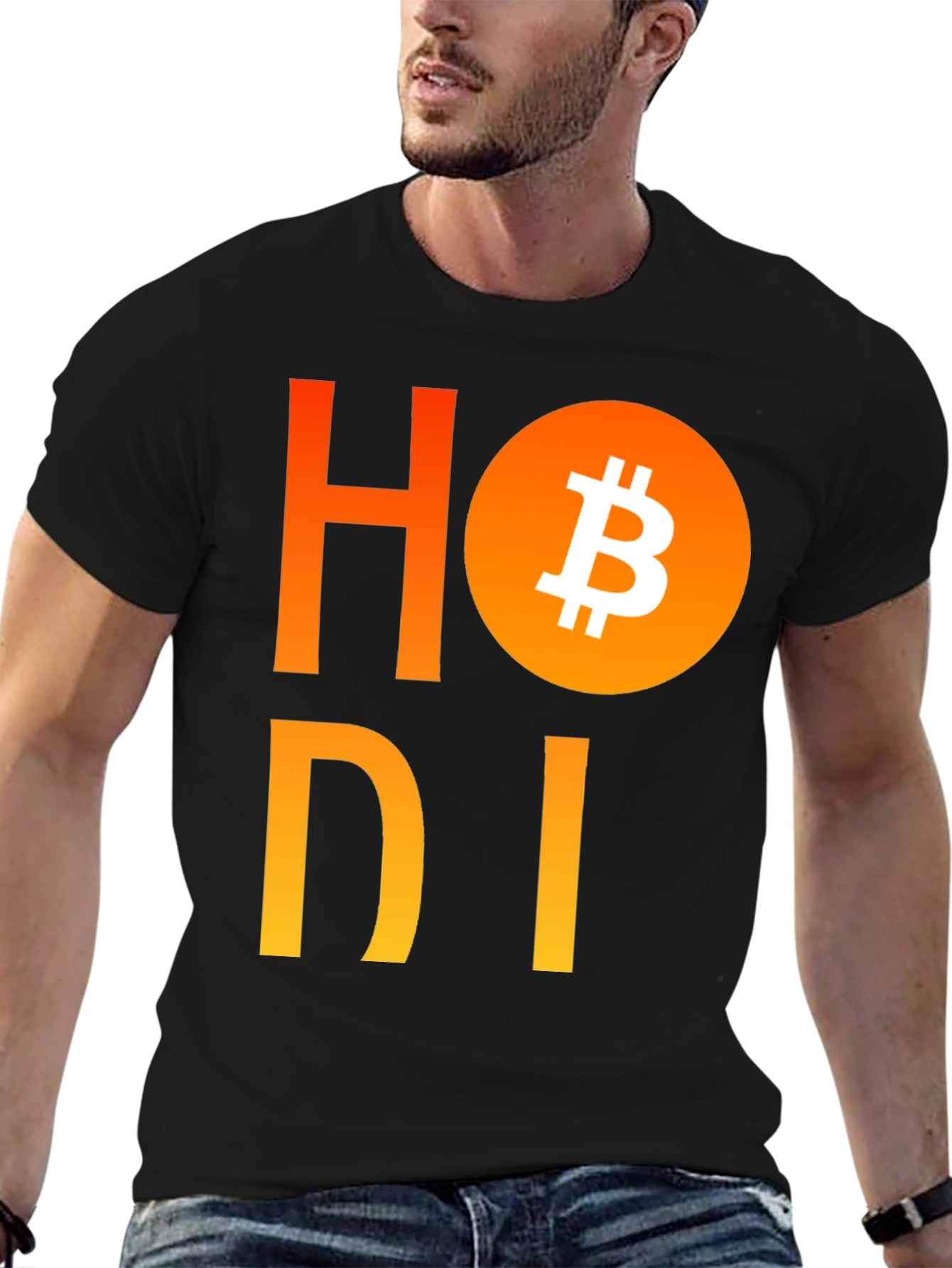 HODL Bitcoin Crypto T-Shirt - Black Tee
