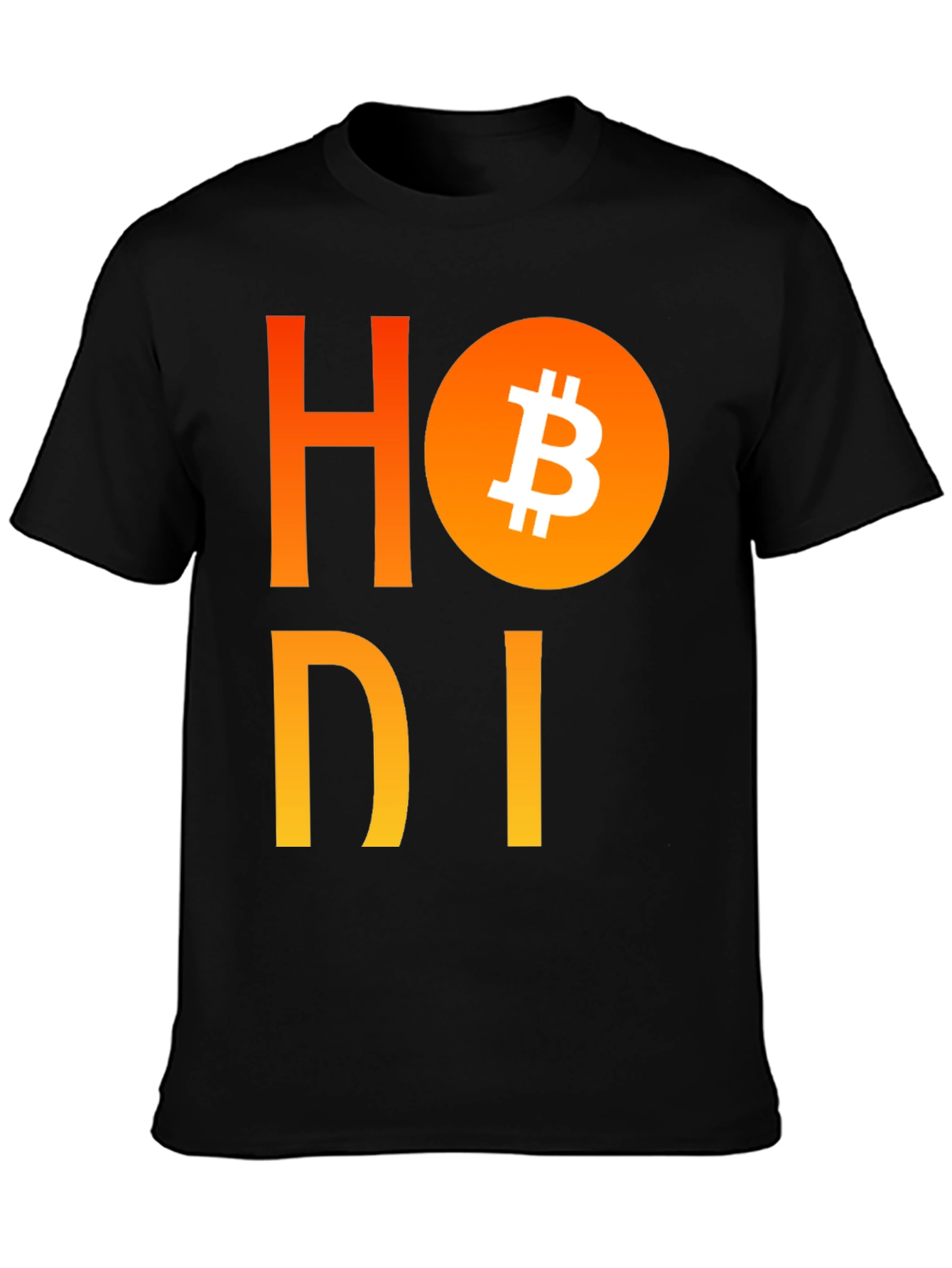 HODL Bitcoin Crypto T-Shirt - Black Tee