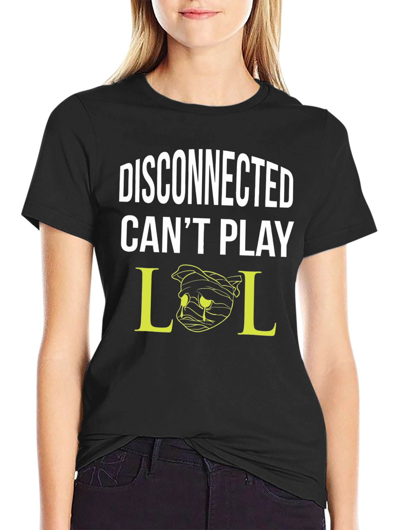 Disconnected Cant Play LOL T-Shirt