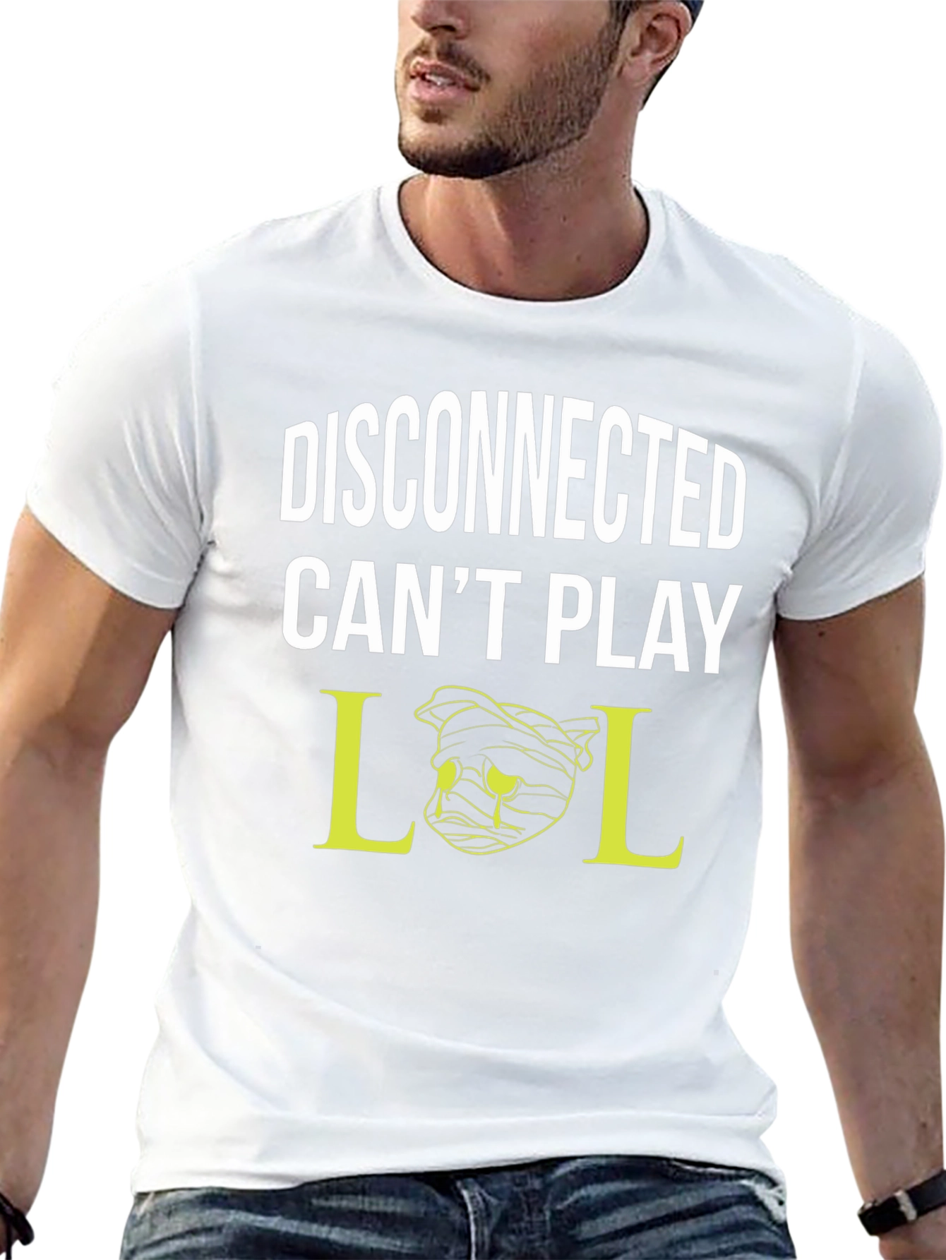 Disconnected Cant Play LOL T-Shirt