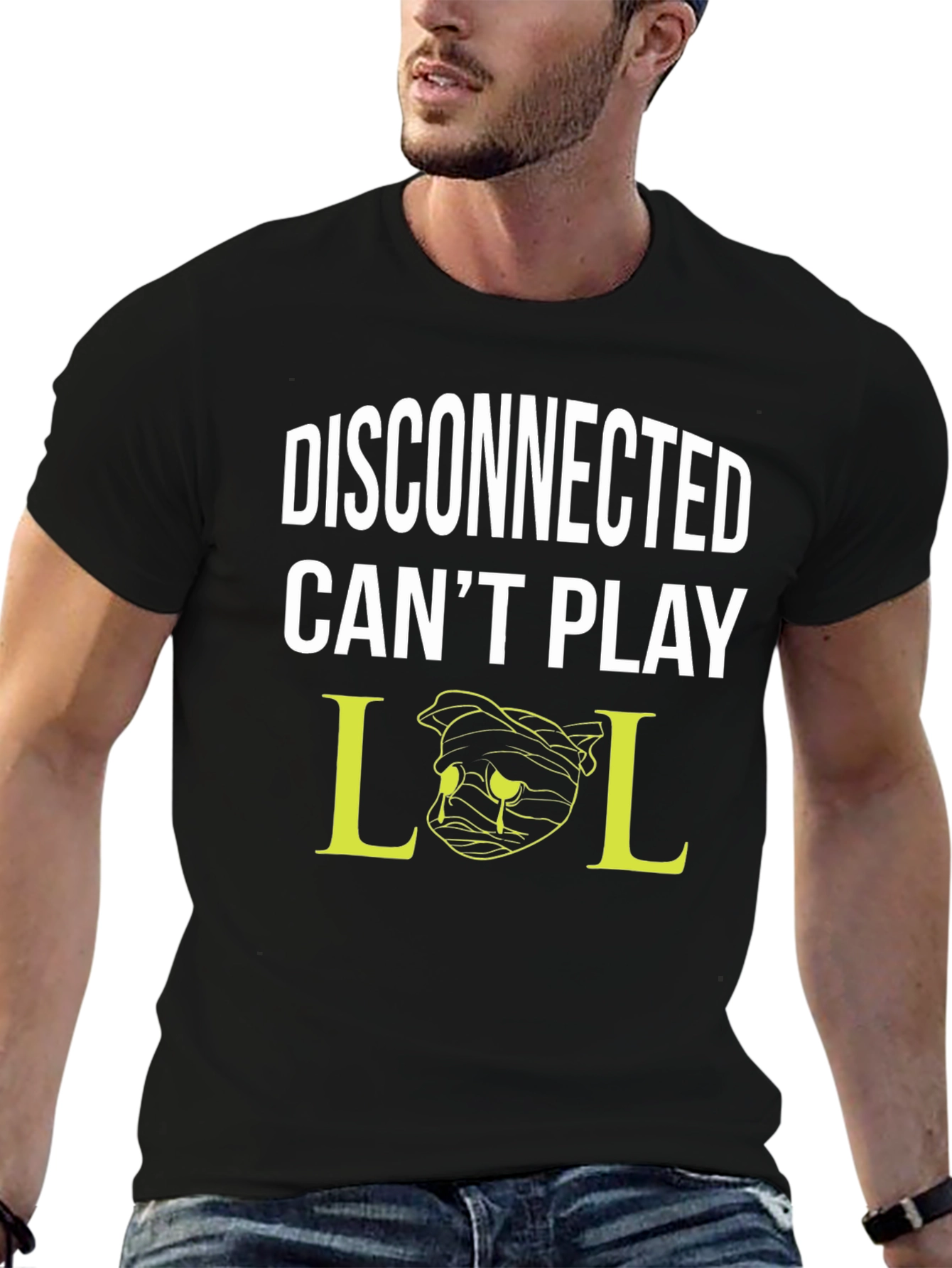 Disconnected Cant Play LOL T-Shirt