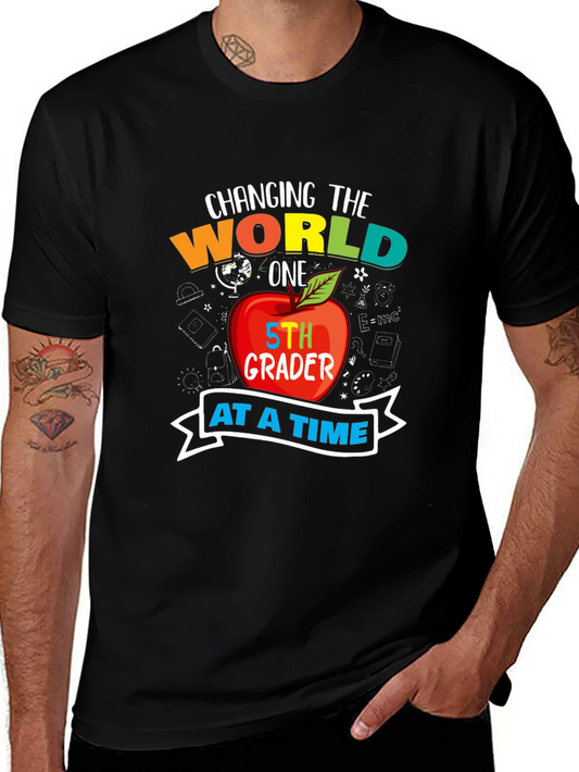 Changing the World One 5th Grader at a Time T-Shirt