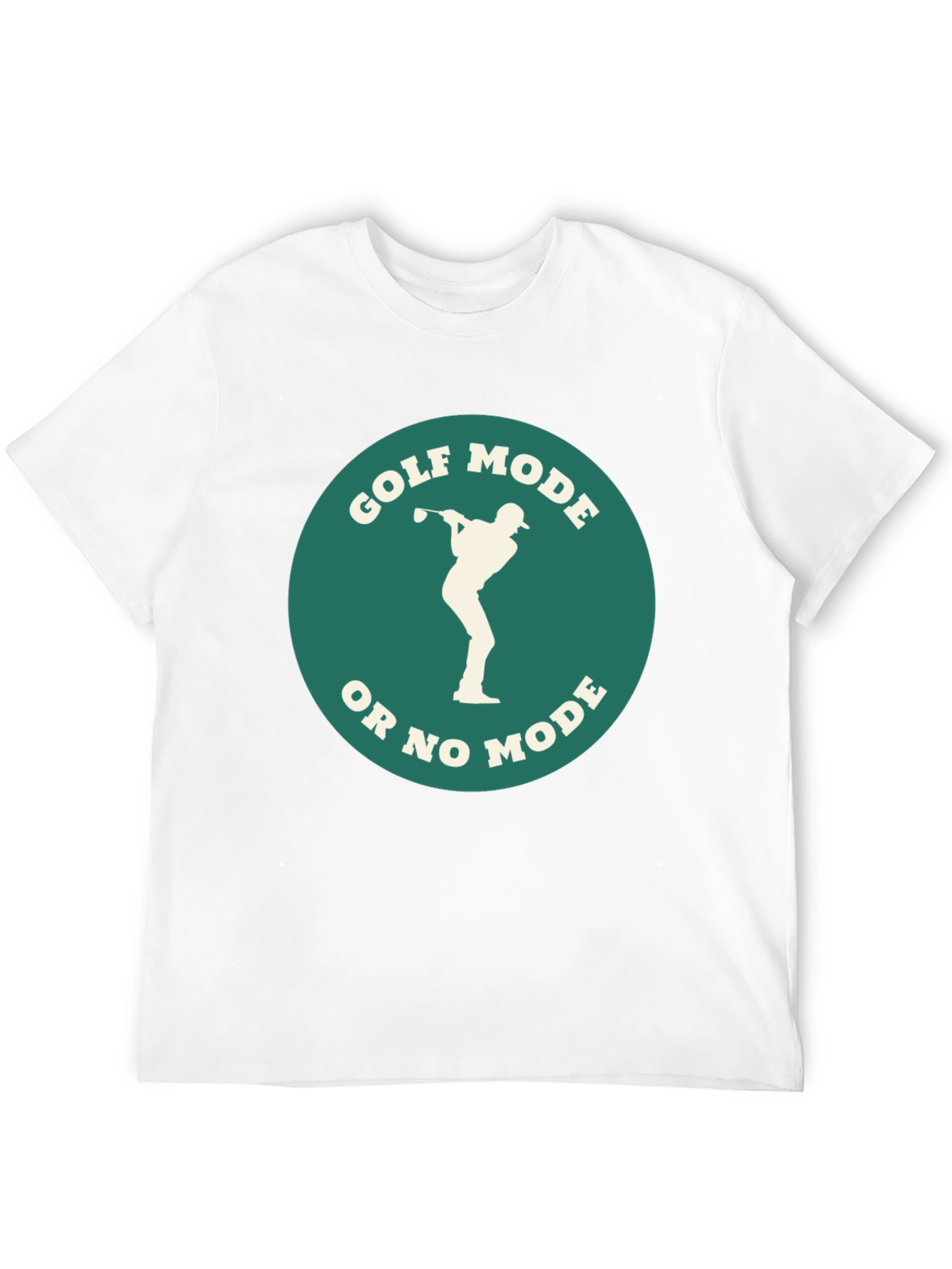 Golf Mode T-Shirt - Funny Golfer Tee