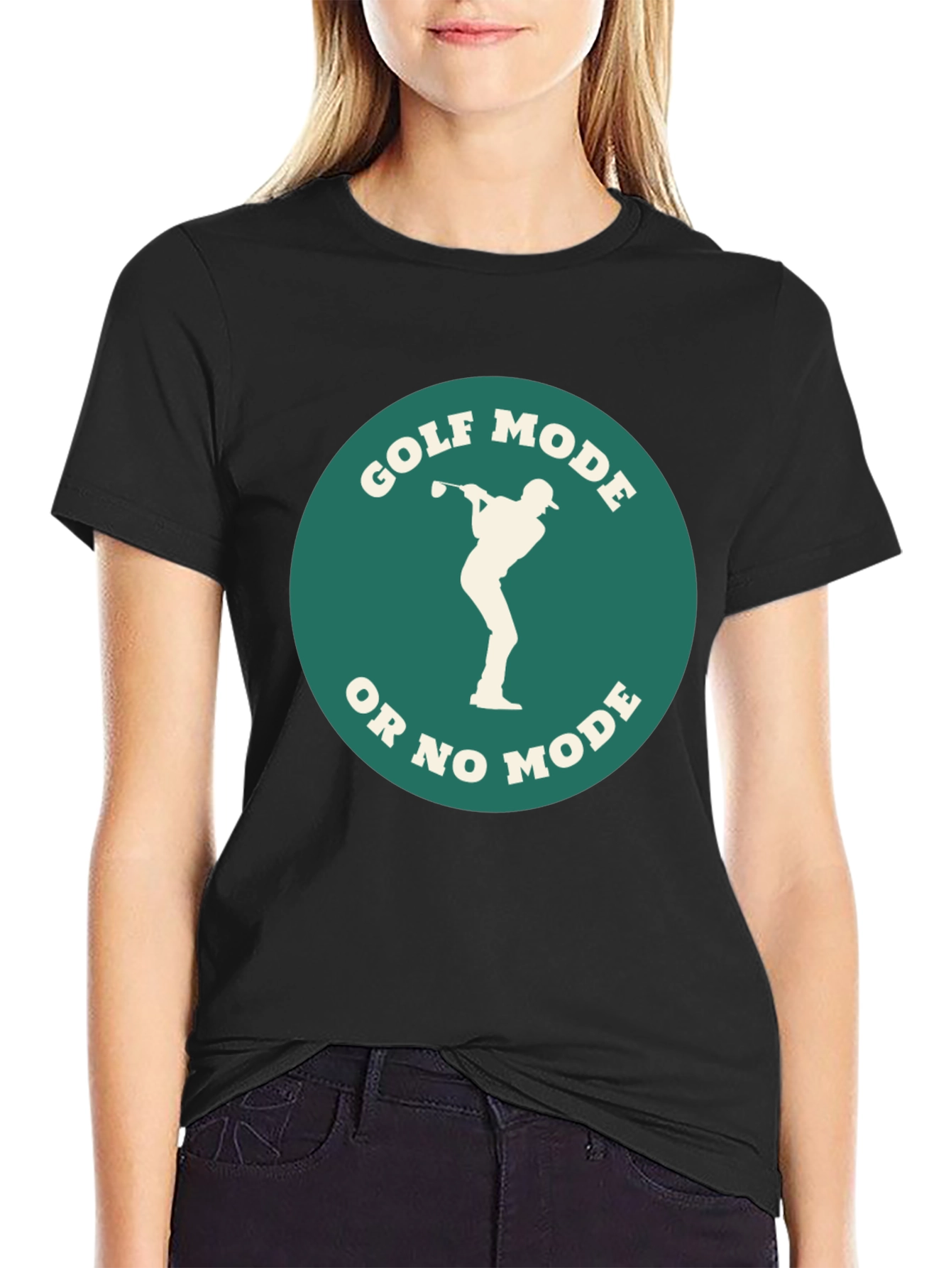 Golf Mode T-Shirt - Funny Golfer Tee
