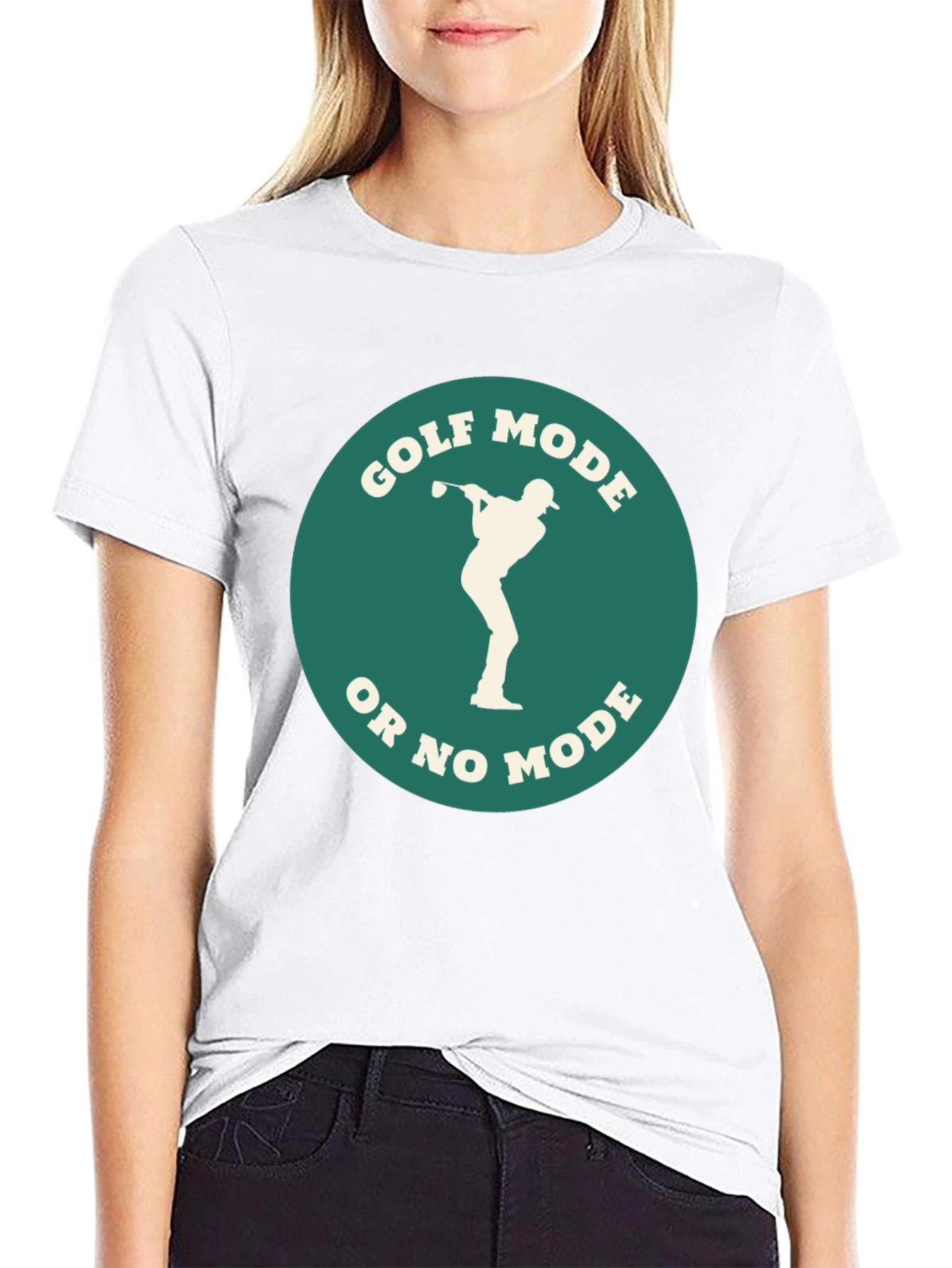 Golf Mode T-Shirt - Funny Golfer Tee
