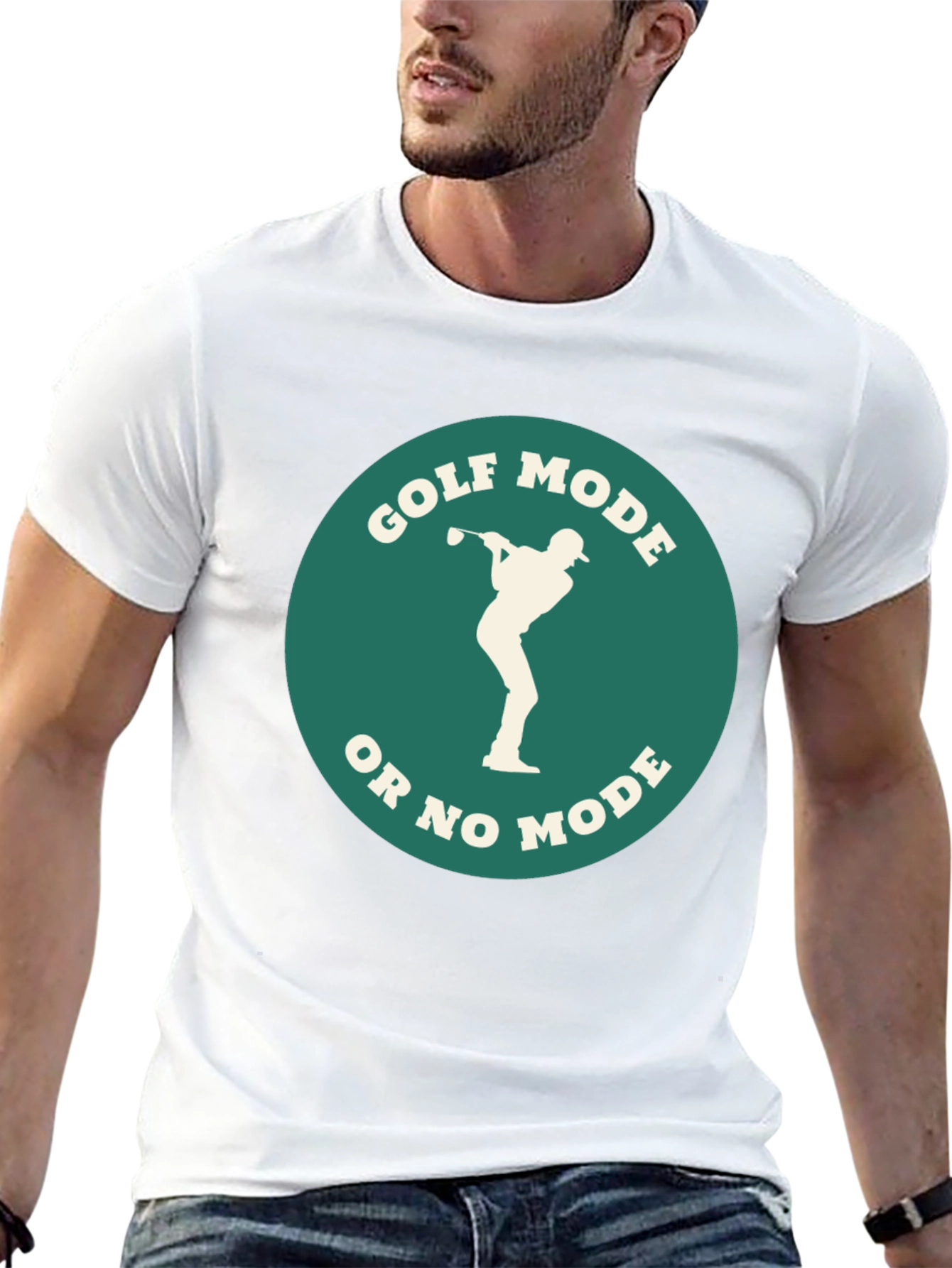 Golf Mode T-Shirt - Funny Golfer Tee