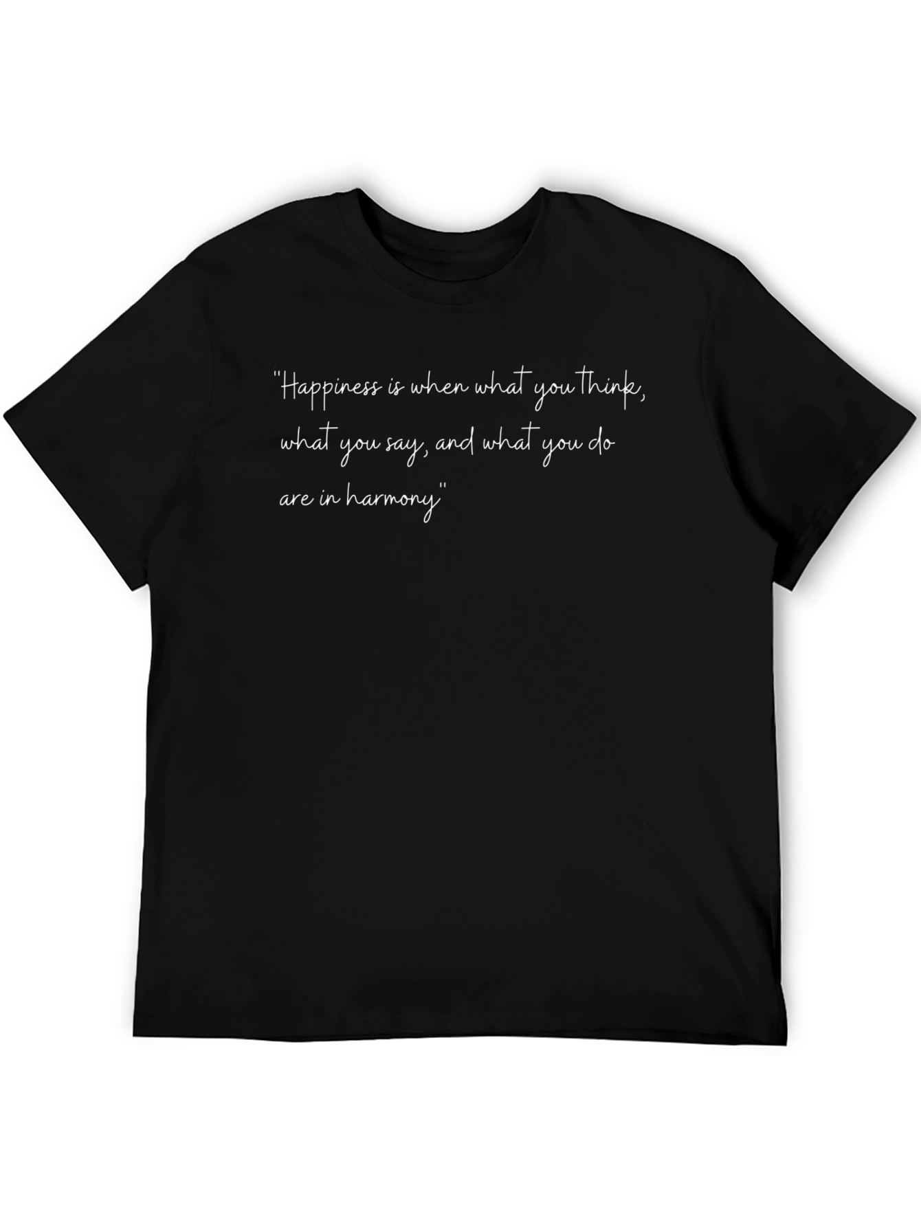 Harmony Quote T-Shirt - Inspiring Graphic Tee