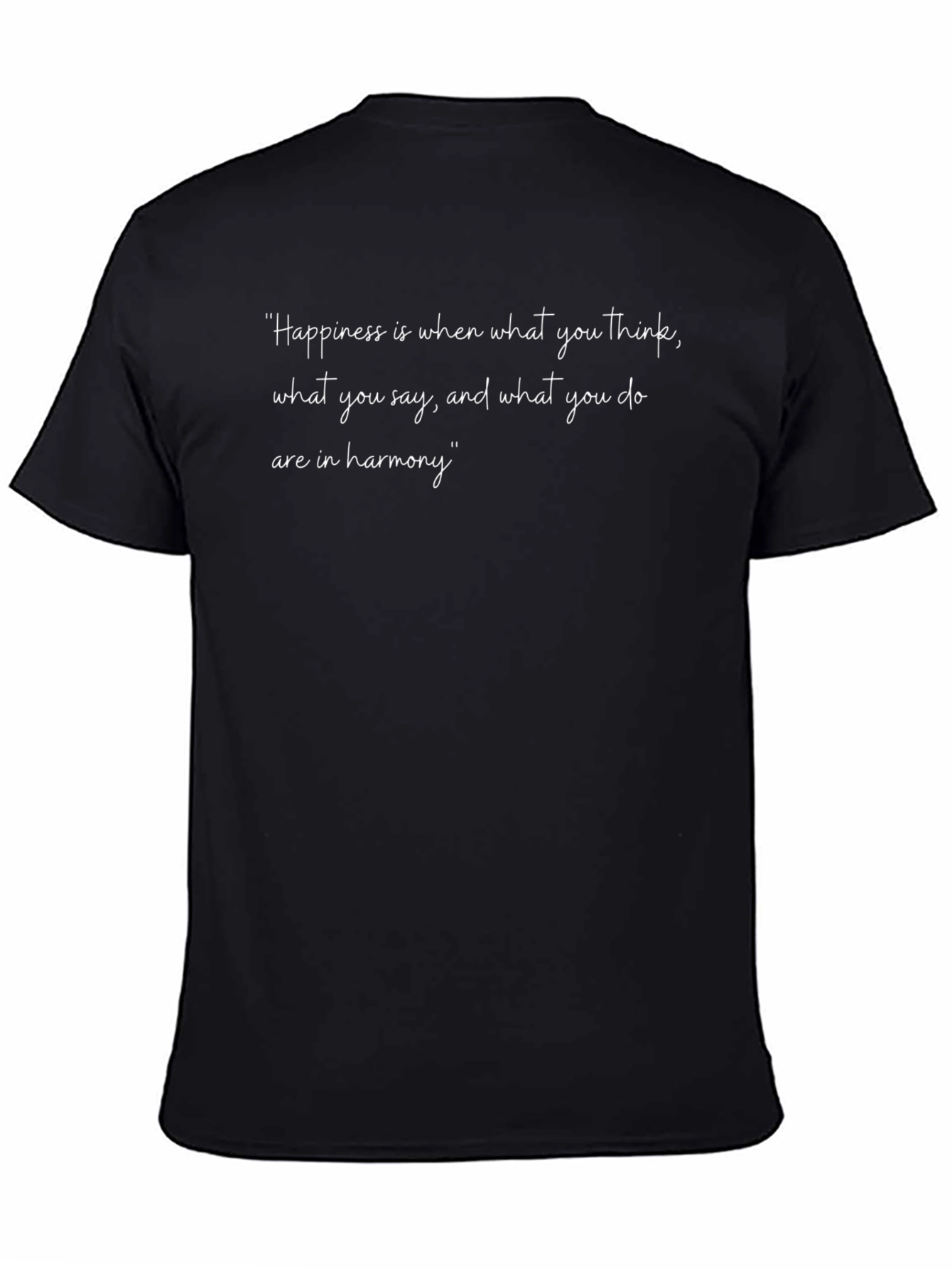 Harmony Quote T-Shirt - Inspiring Graphic Tee
