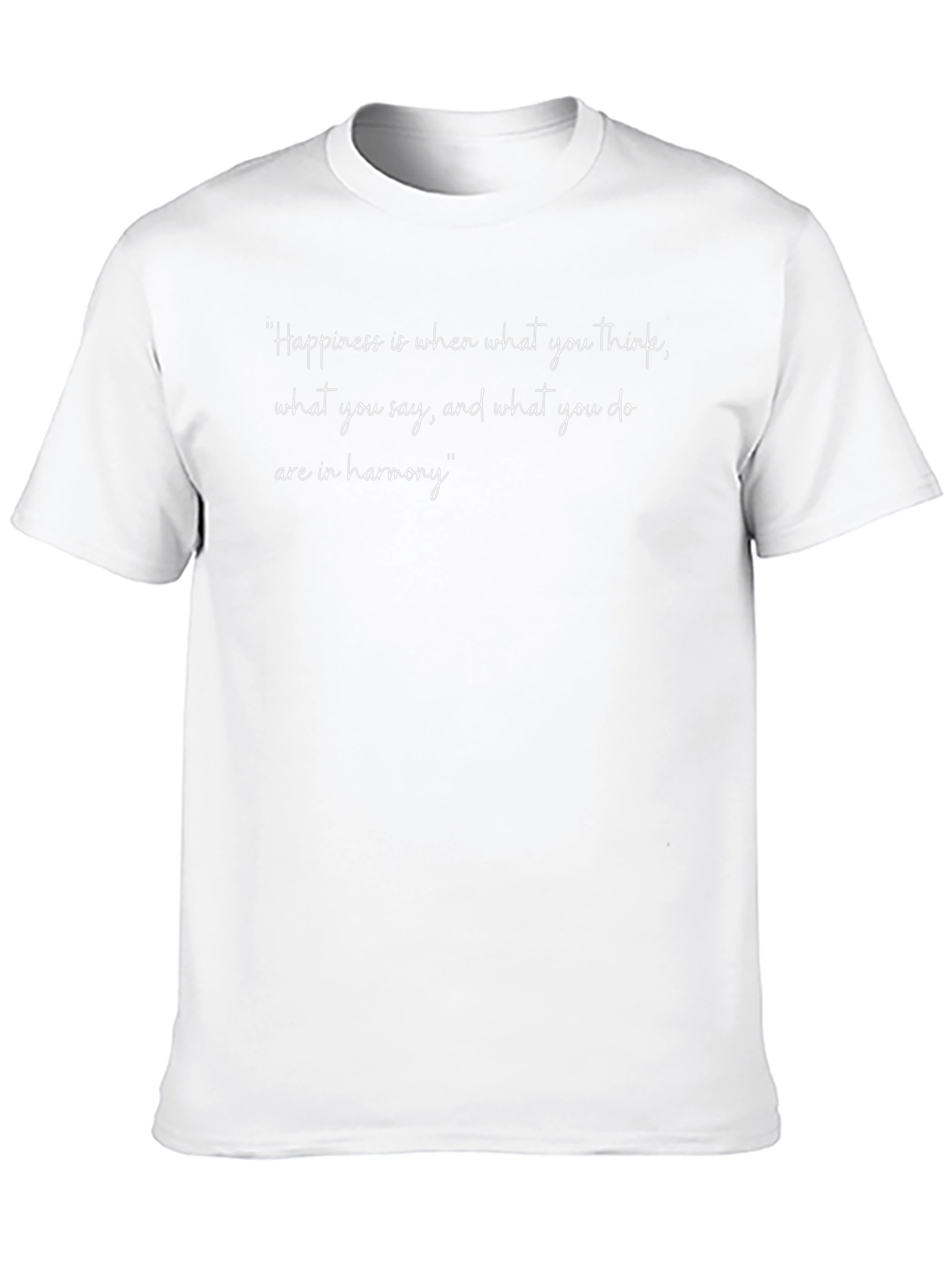Harmony Quote T-Shirt - Inspiring Graphic Tee