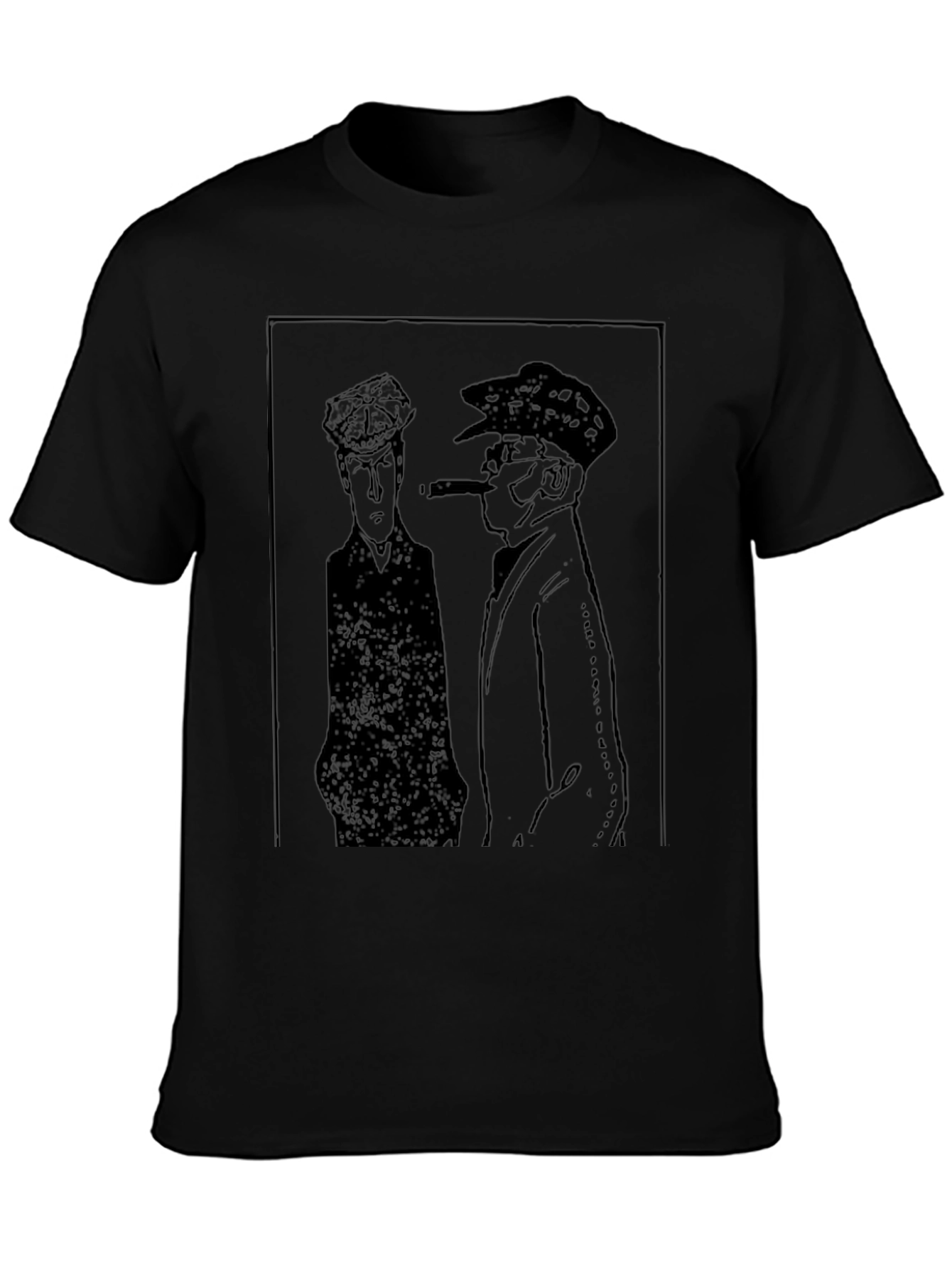 Noir Sketch Graphic T-Shirt