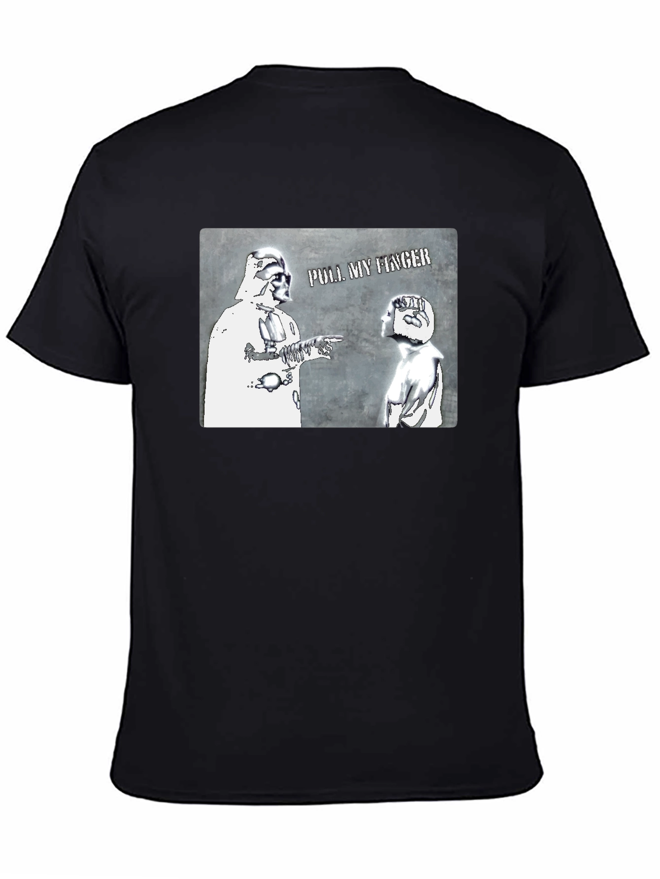 Darth Vader Pull My Finger T-Shirt - Black