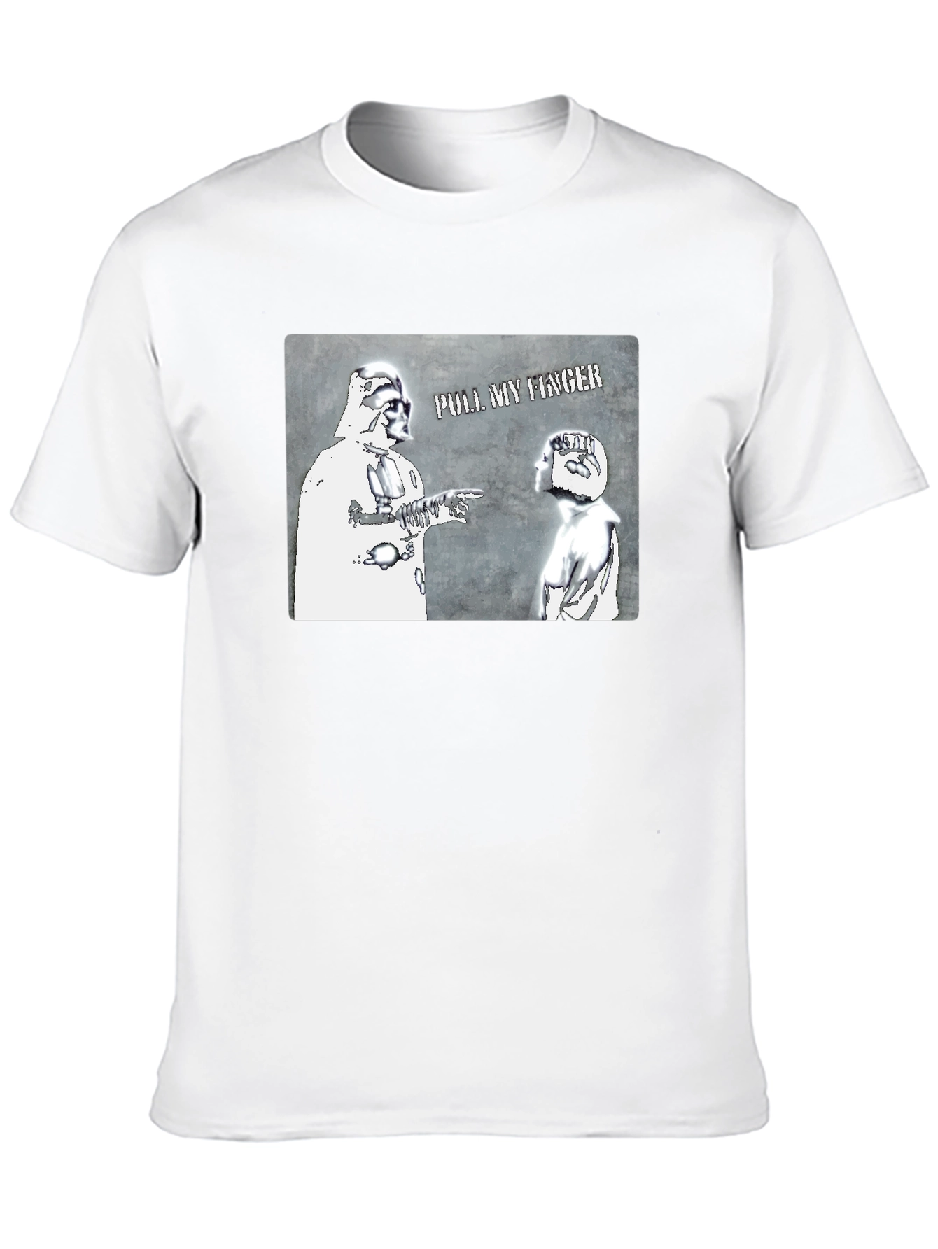 Darth Vader Pull My Finger T-Shirt - Black