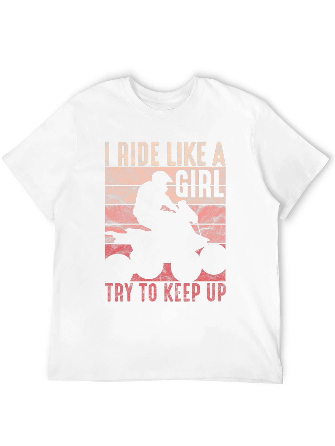 I Ride Like A Girl ATV T-Shirt