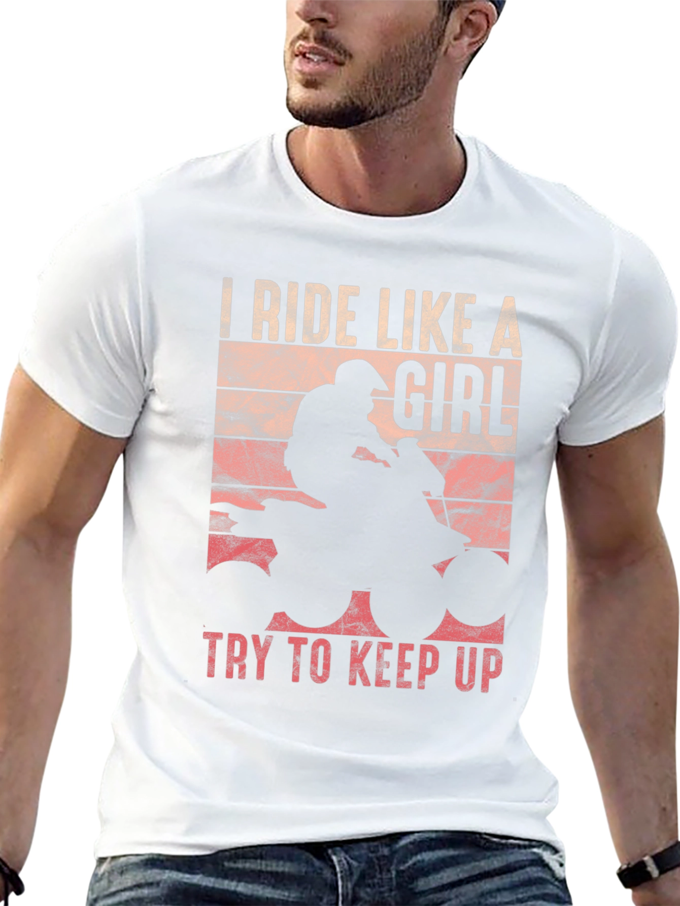 I Ride Like A Girl ATV T-Shirt