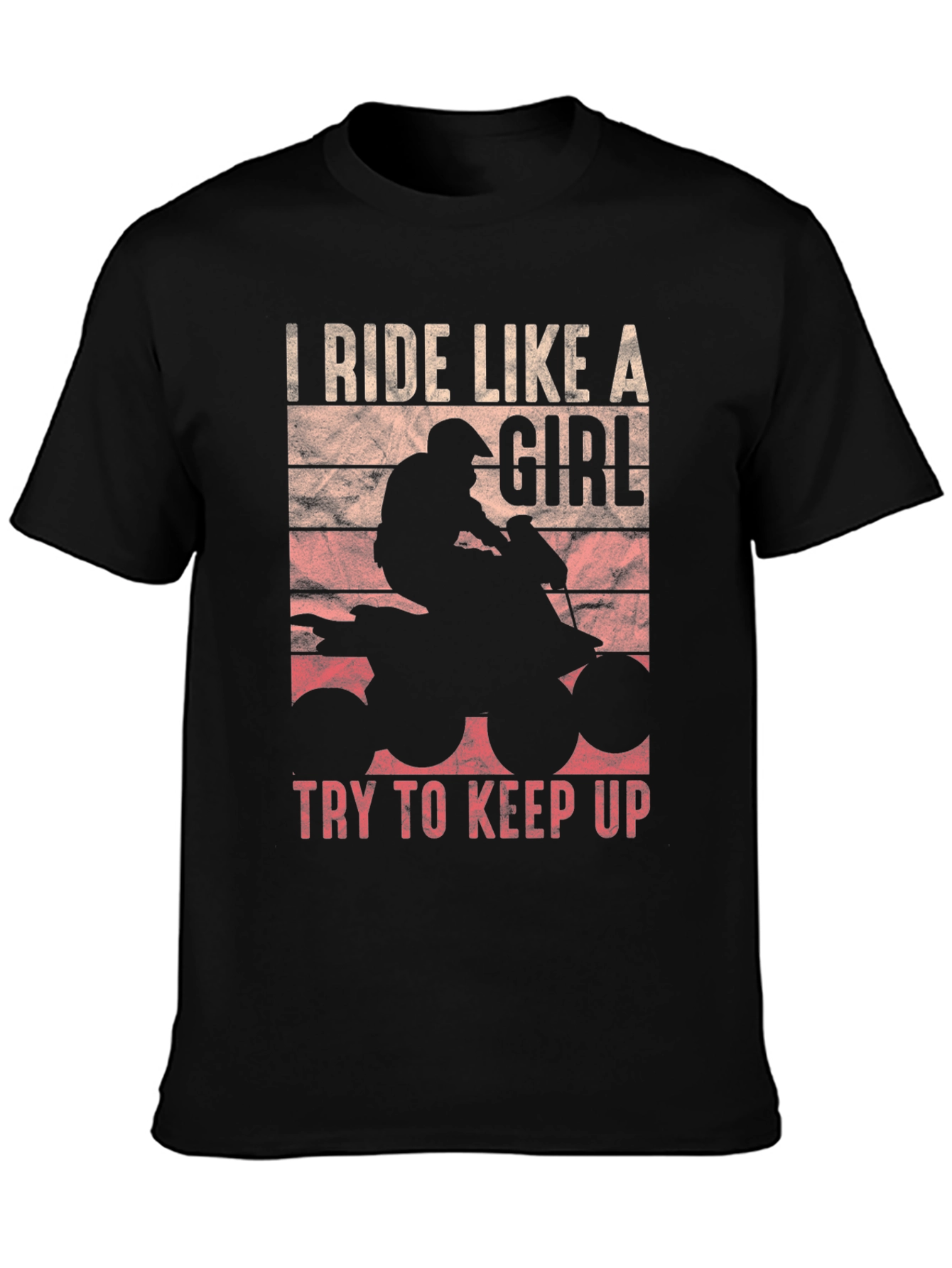 I Ride Like A Girl ATV T-Shirt