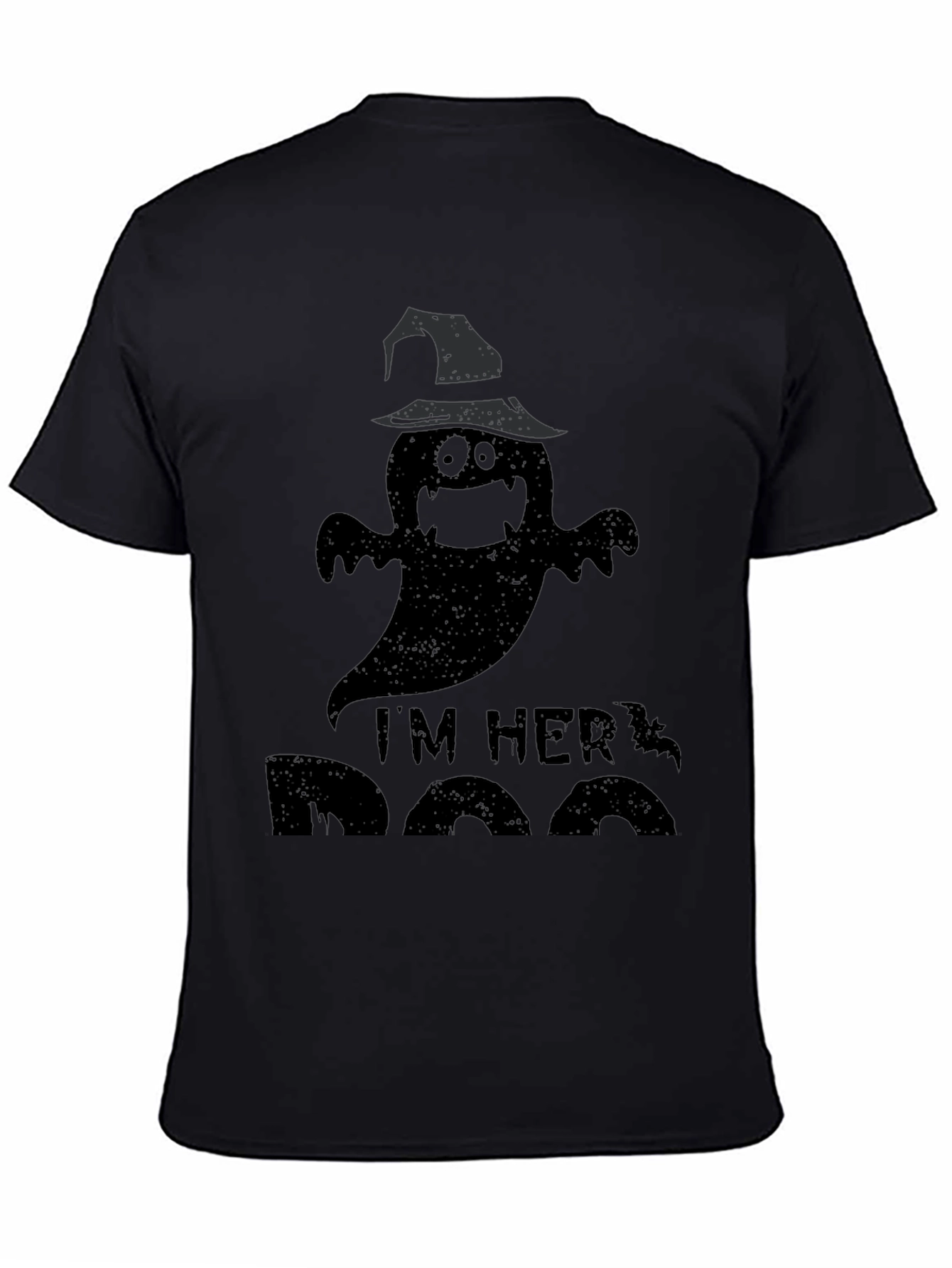 Im Her Boo Halloween T-Shirt - Ghost Design