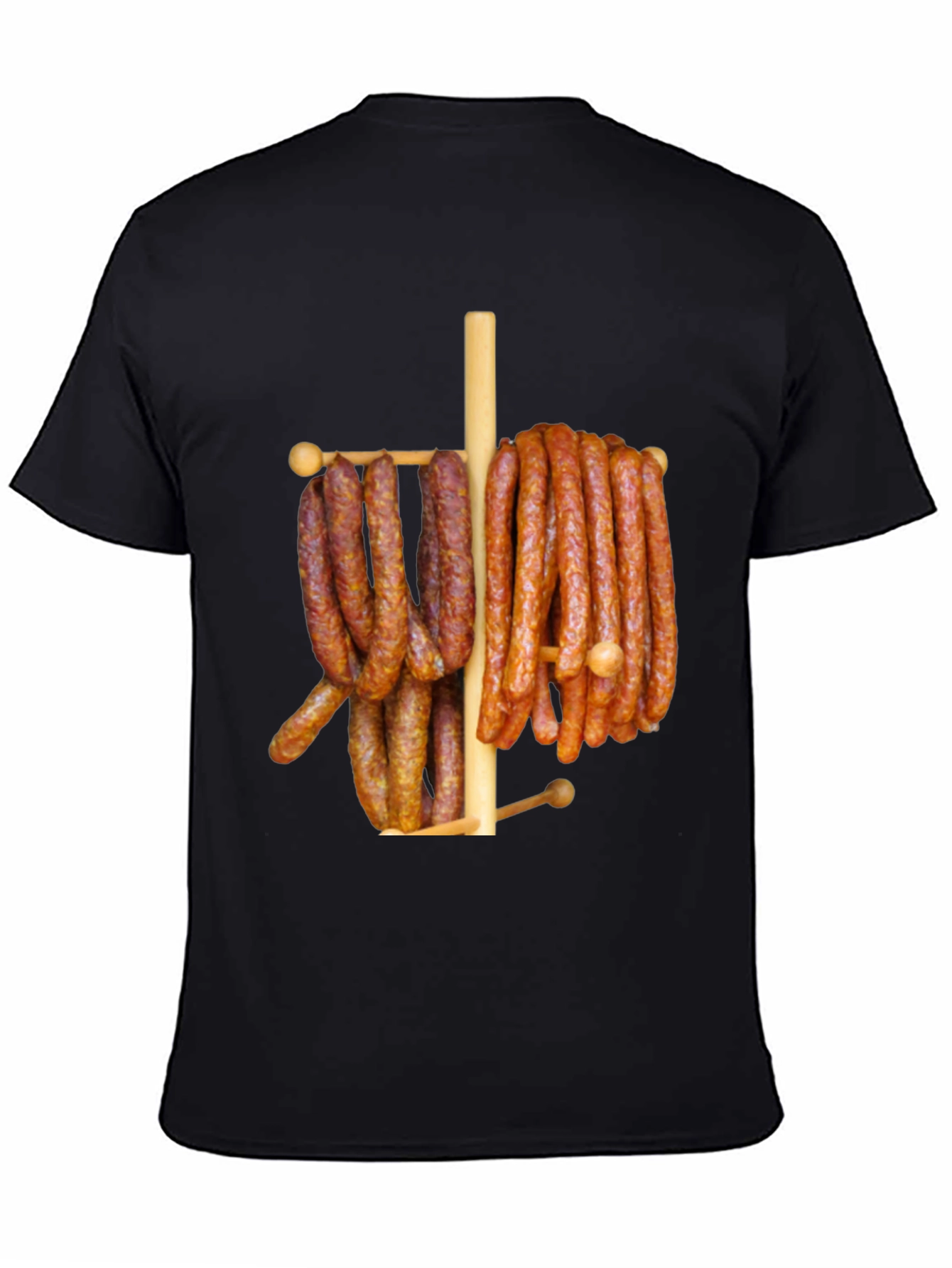 Funny Sausage Meat Lover Graphic T-Shirt