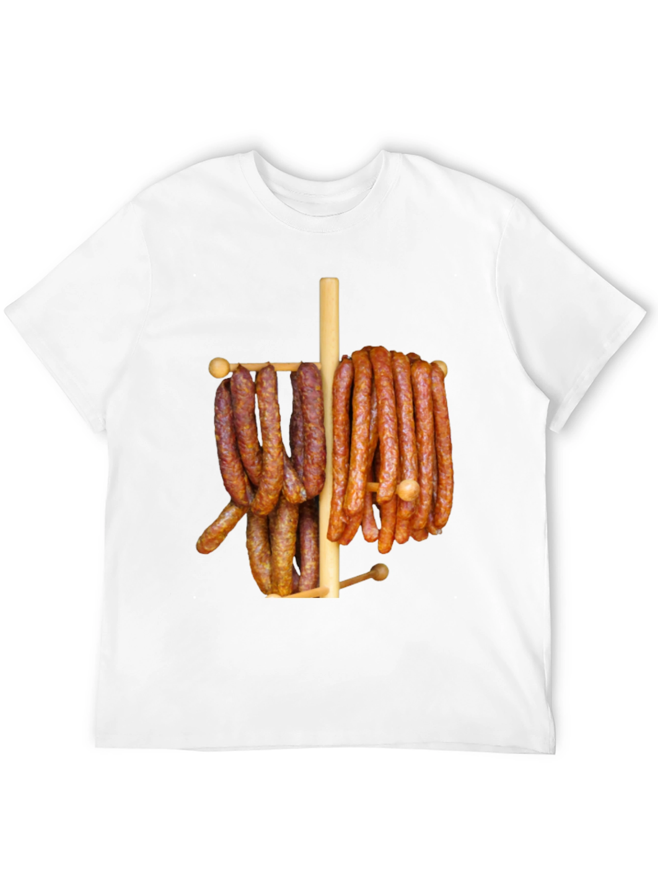 Funny Sausage Meat Lover Graphic T-Shirt