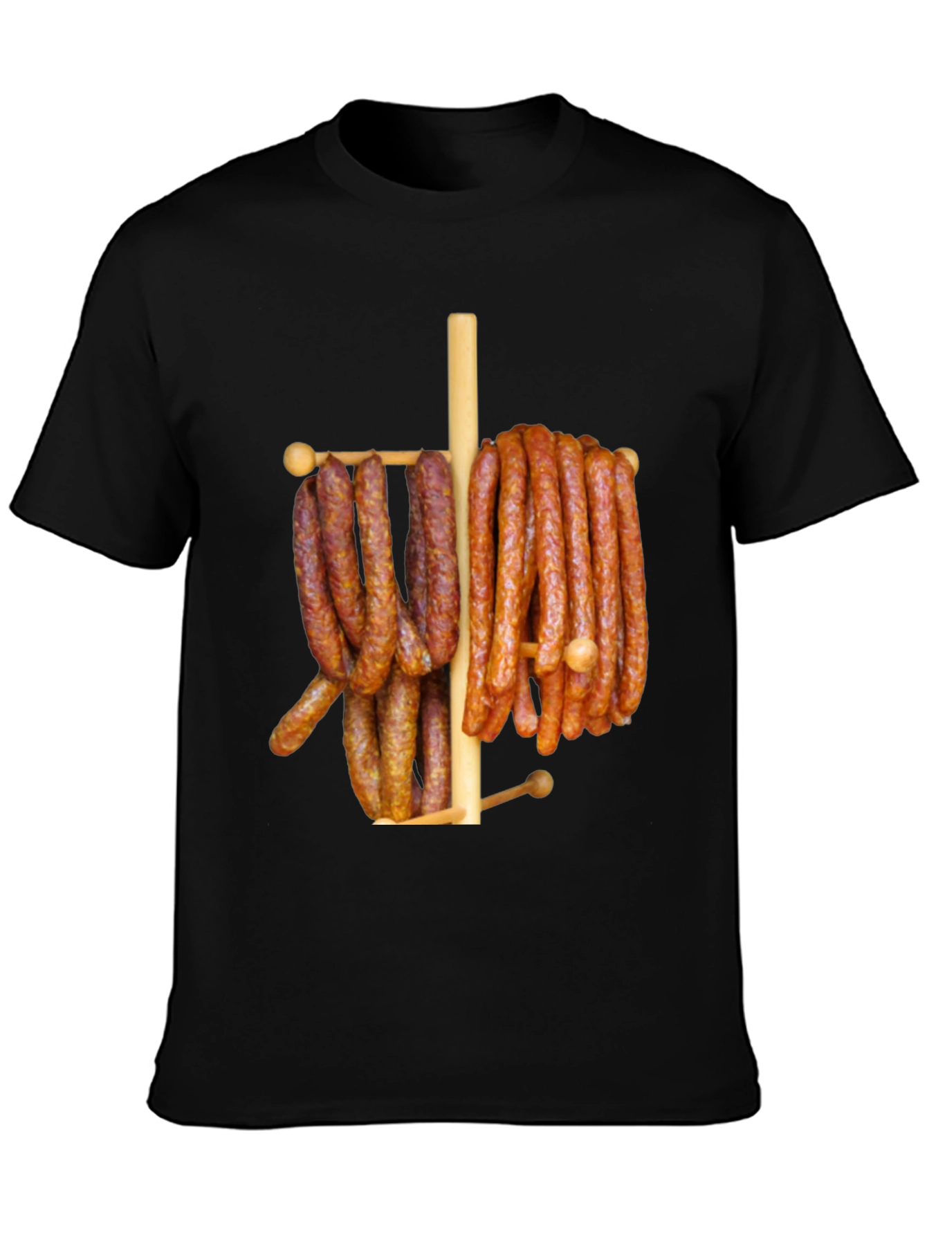 Funny Sausage Meat Lover Graphic T-Shirt