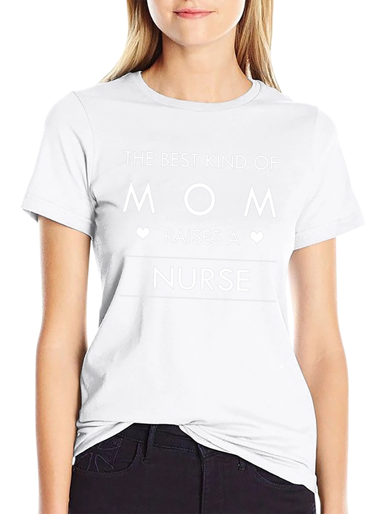 Best Kind of Mom Raises A Nurse Graphic Tee
