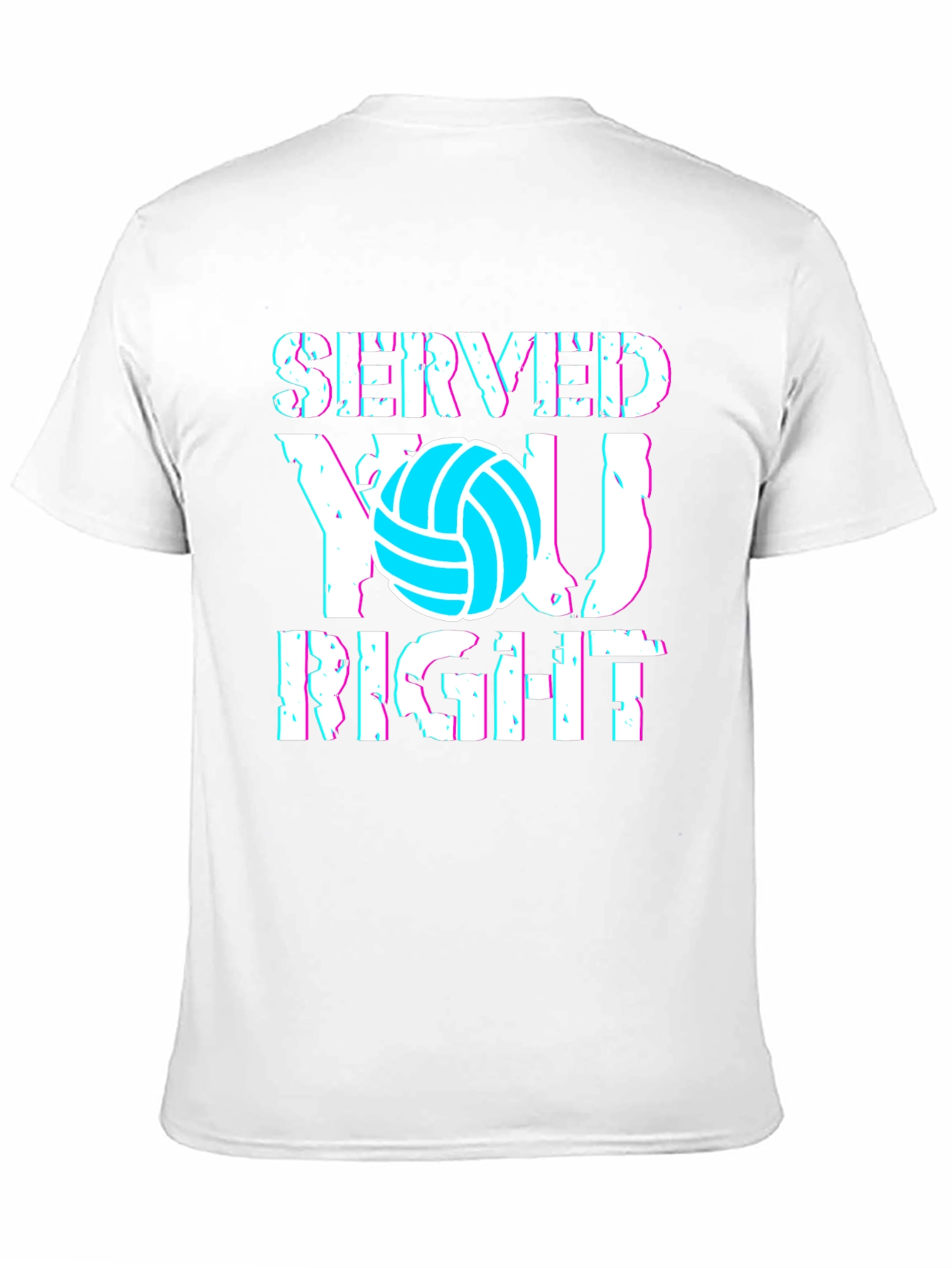 Served You Right Volleyball Graphic Tee
