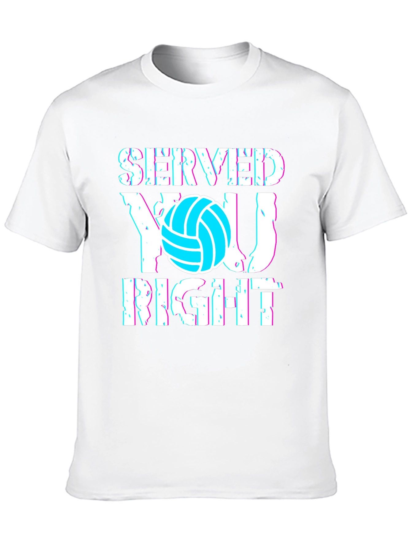 Served You Right Volleyball Graphic Tee