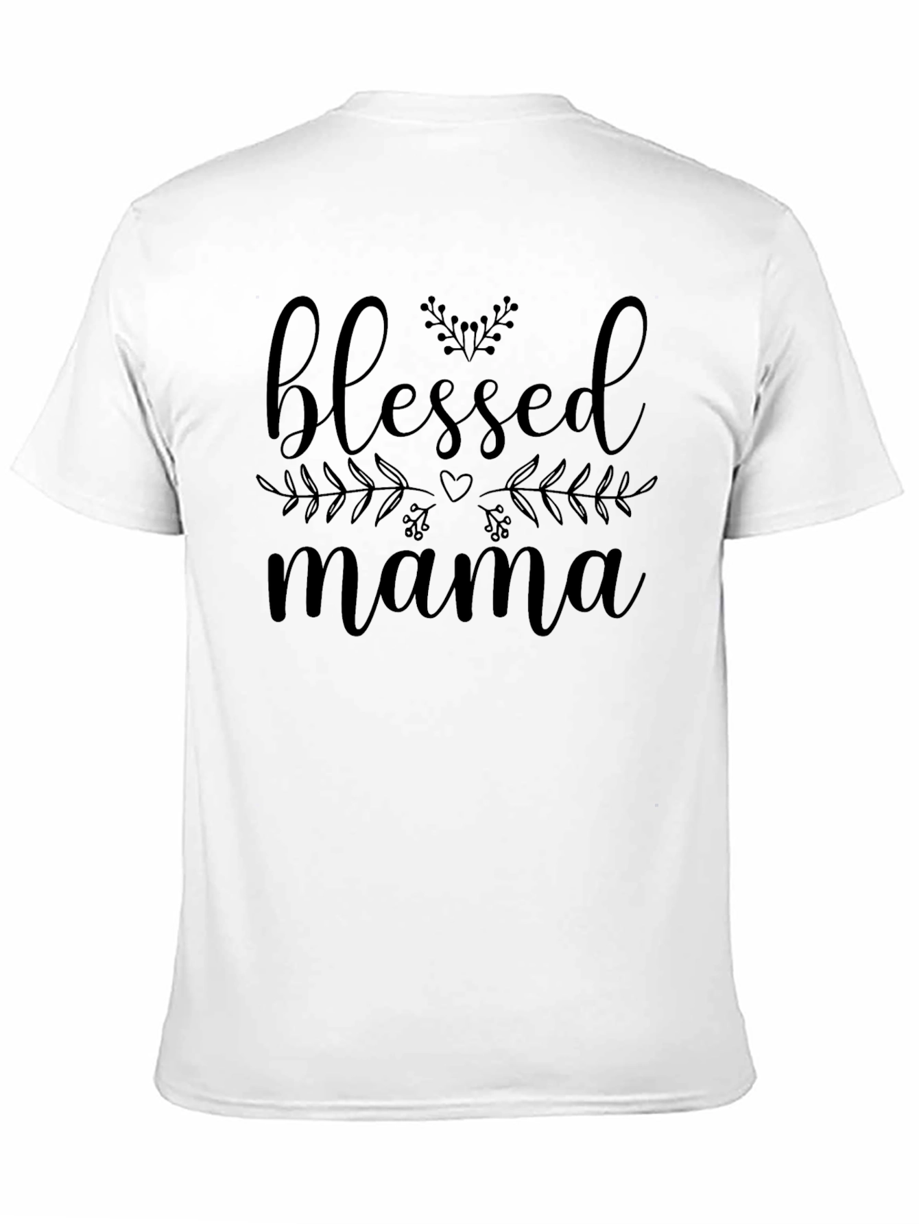 Blessed Mama Graphic Tee - Soft Cotton Comfort