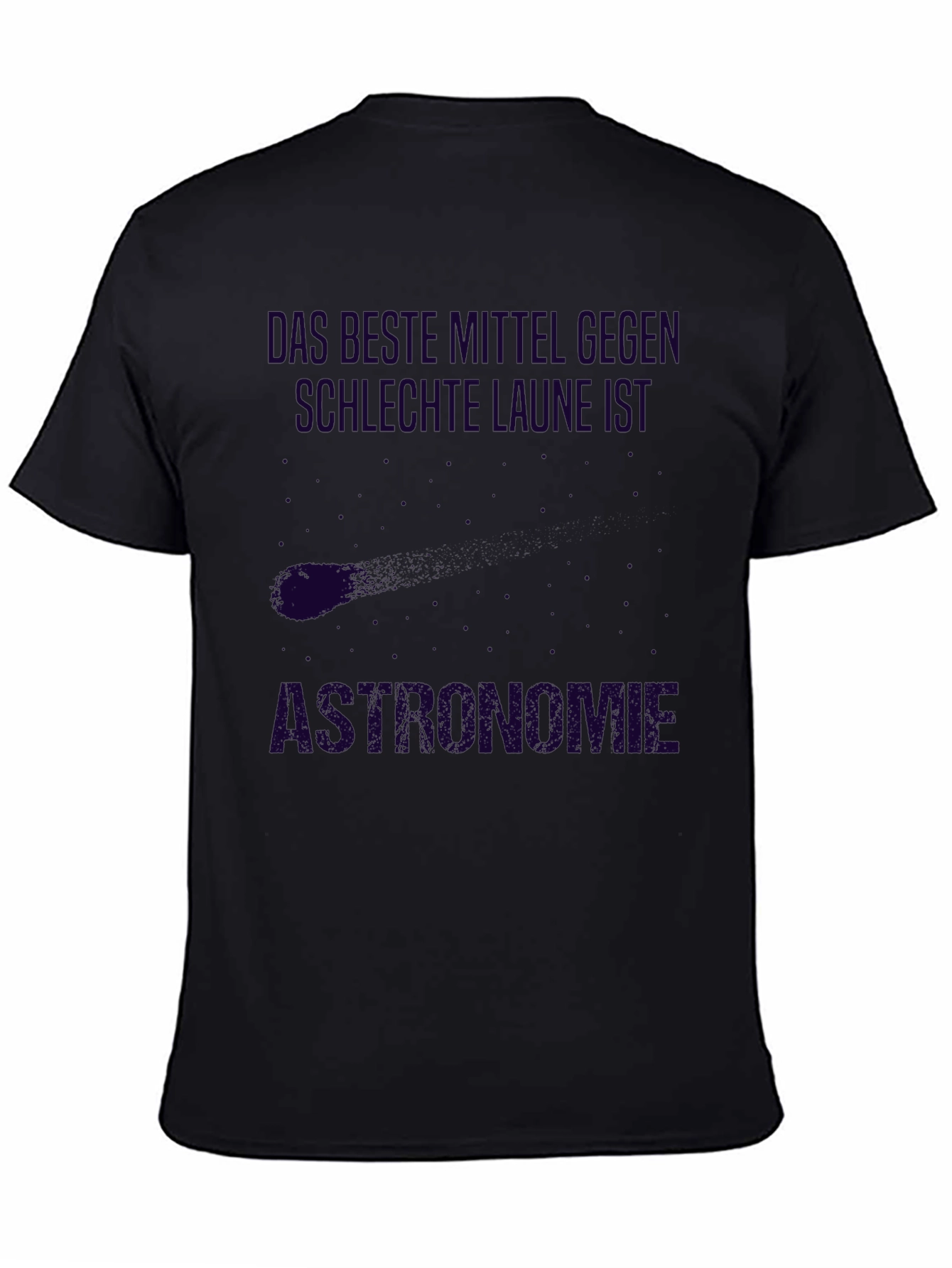 Astronomie T-Shirt Funny Astronomy Shirt German Text