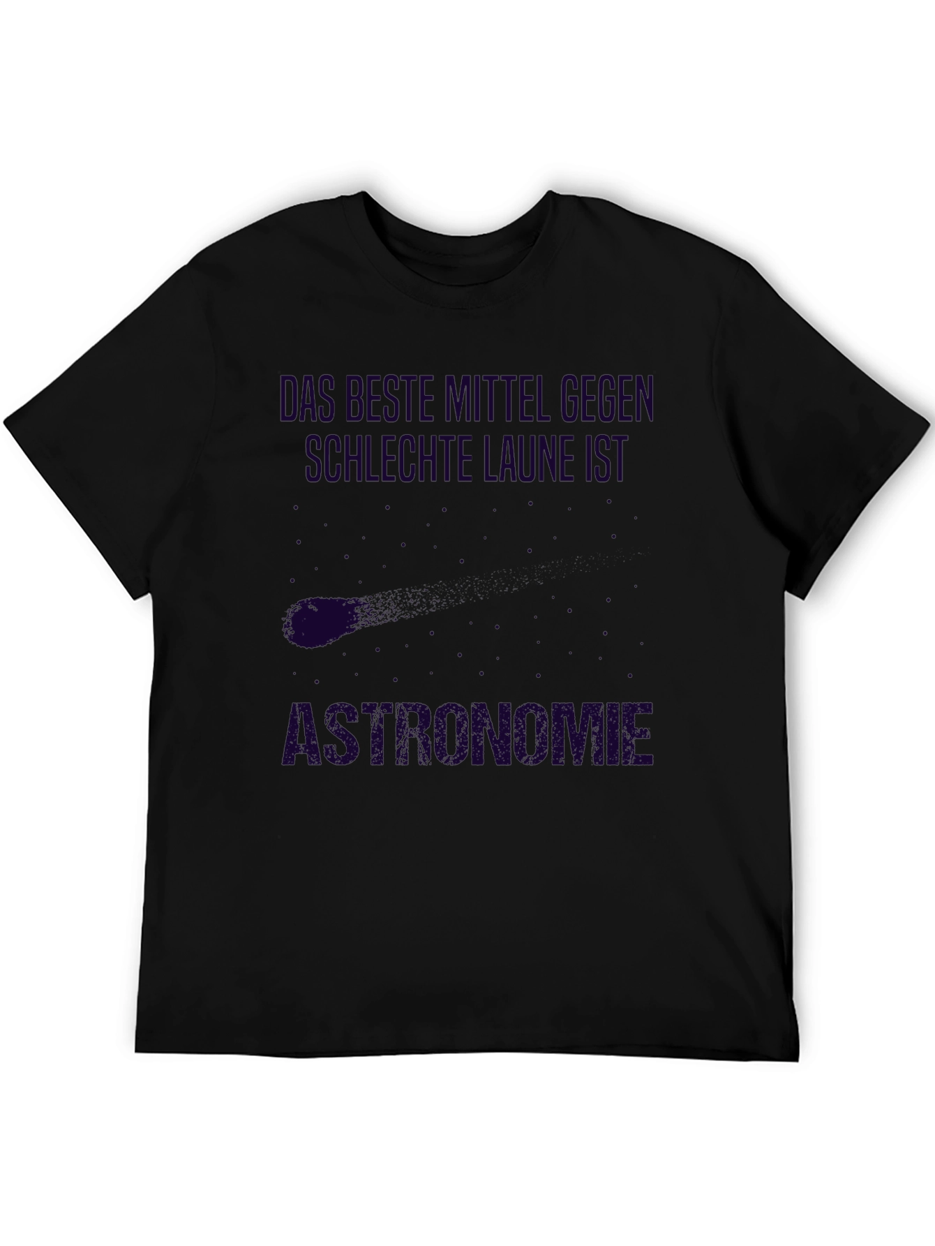 Astronomie T-Shirt Funny Astronomy Shirt German Text