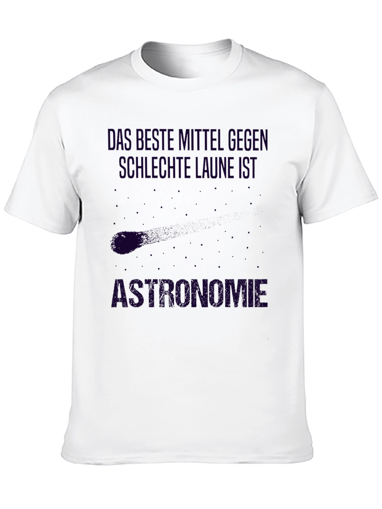 Astronomie T-Shirt Funny Astronomy Shirt German Text
