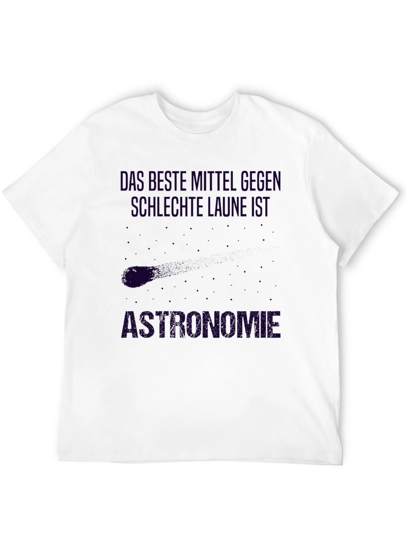 Astronomie T-Shirt Funny Astronomy Shirt German Text
