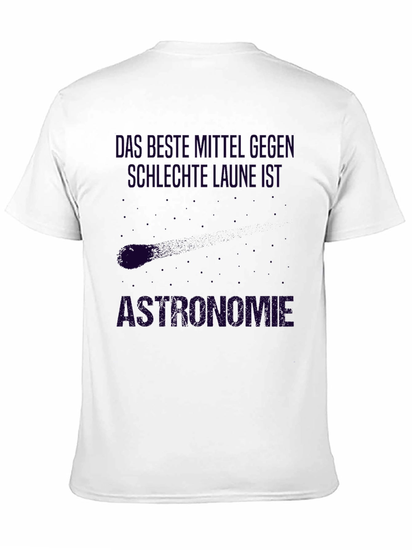 Astronomie T-Shirt Funny Astronomy Shirt German Text