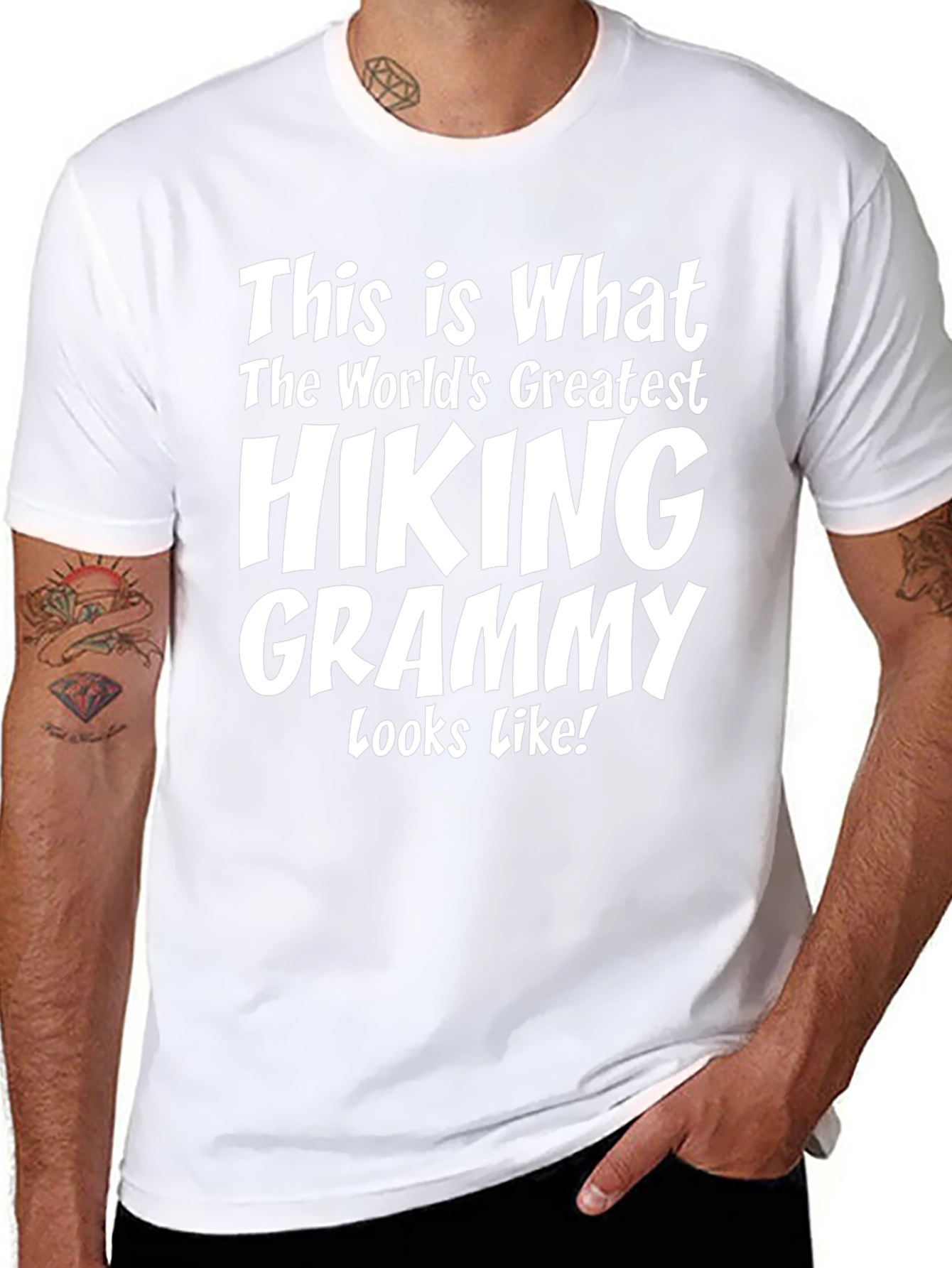 Hiking Grammy T-Shirt - Gift for Grandmothers