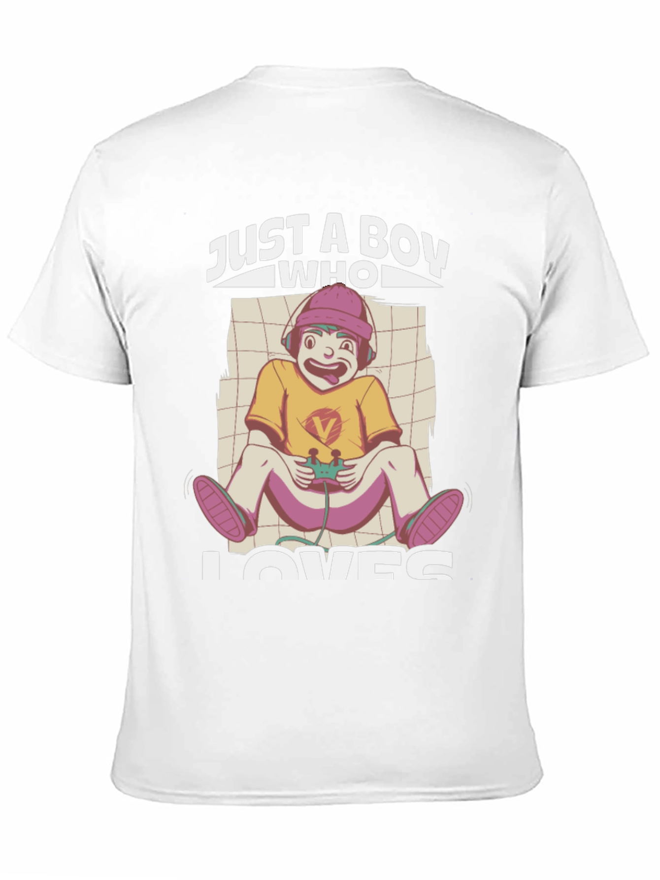 Just A Boy Who Loves Gaming T-Shirt