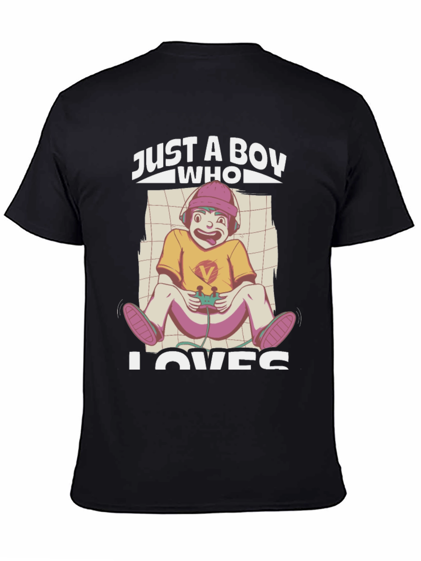 Just A Boy Who Loves Gaming T-Shirt