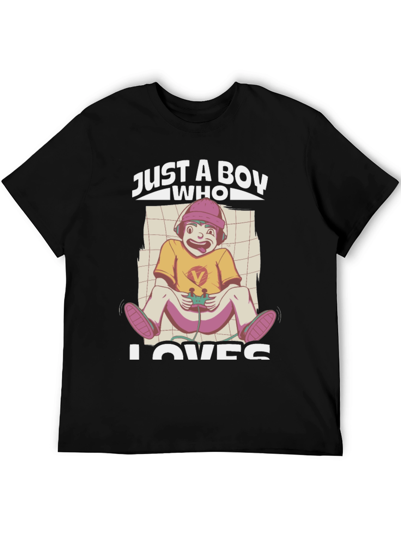 Just A Boy Who Loves Gaming T-Shirt